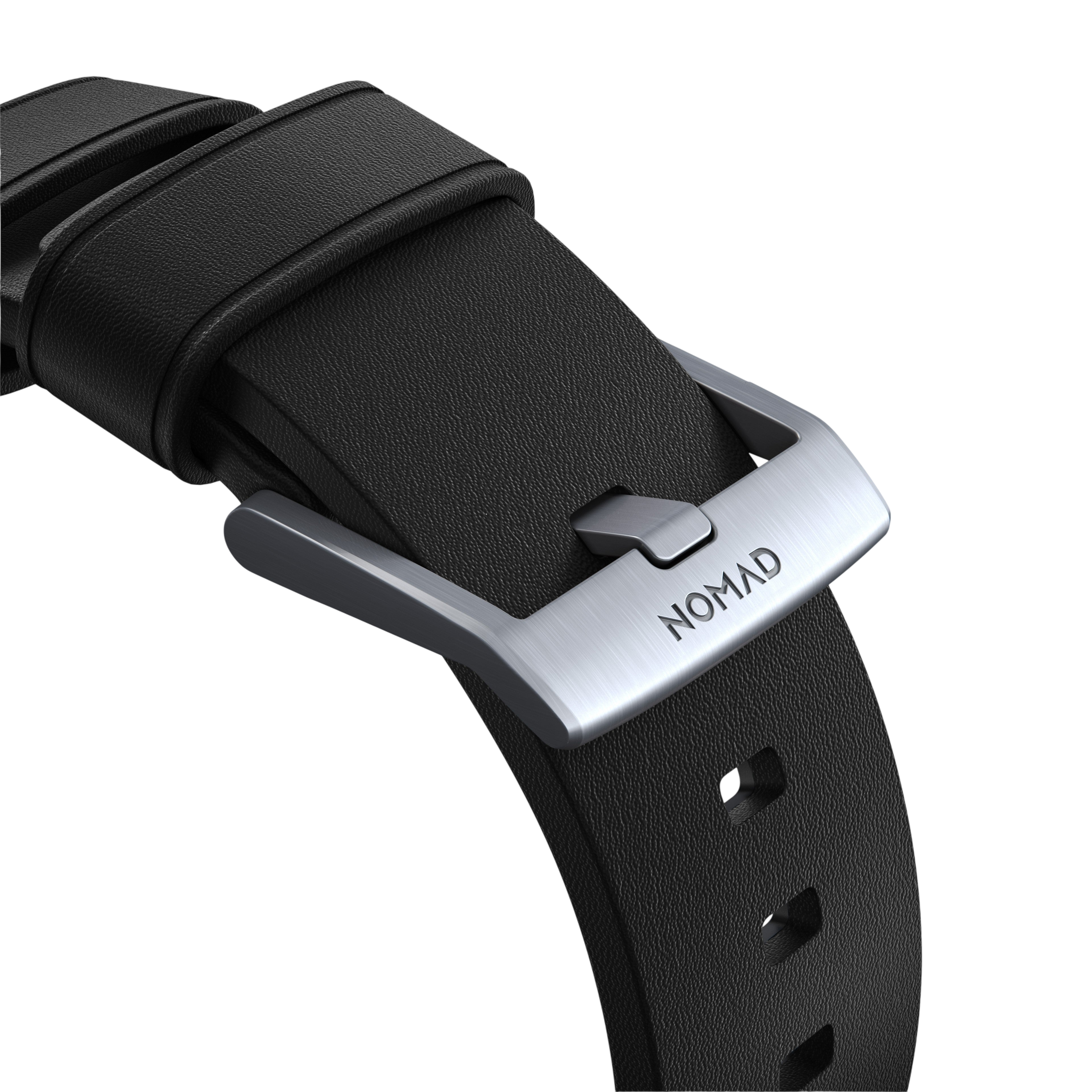 Nomad Active Band Pro Leather Band for Apple Watch 49mm / 46mm / 45mm - Black
