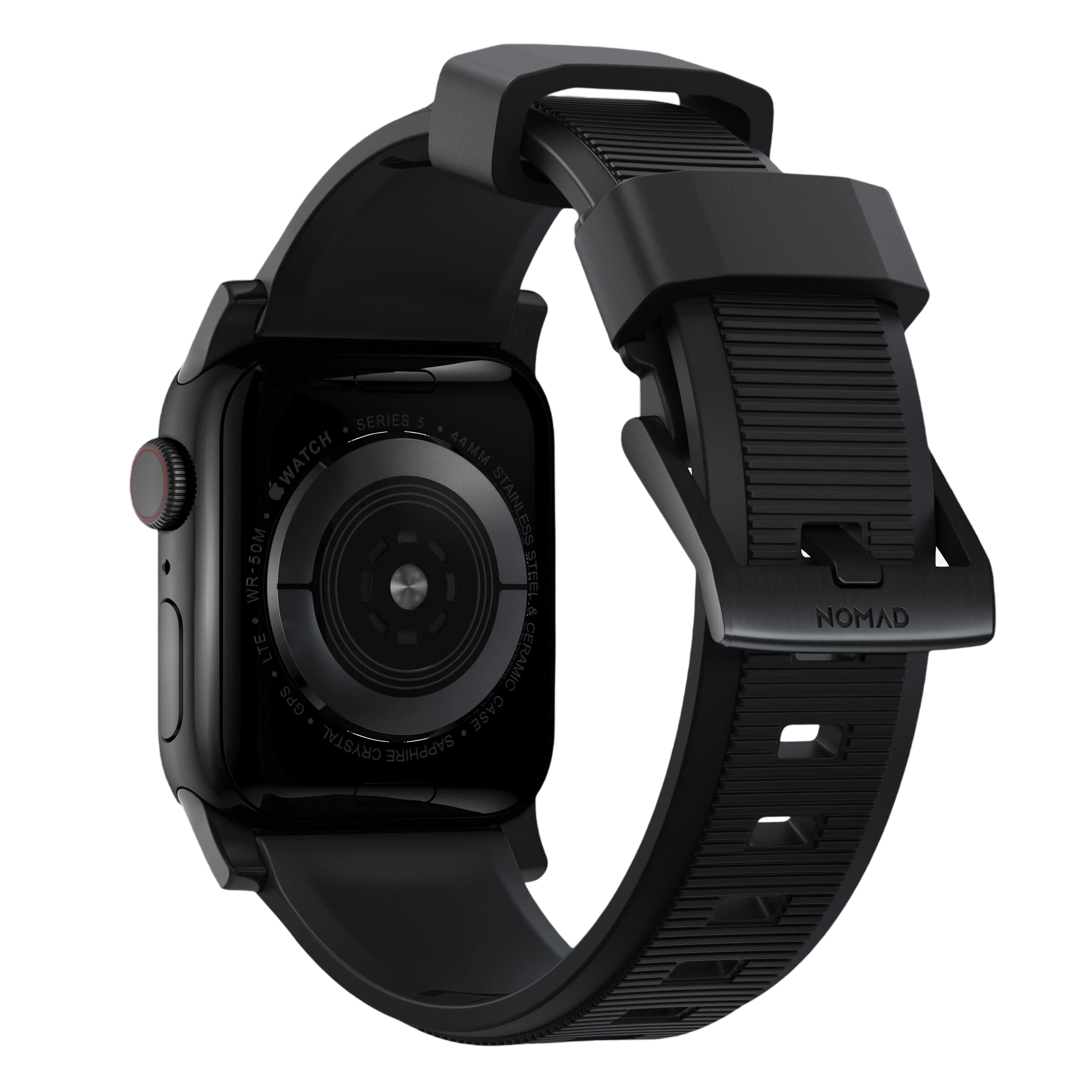 Nomad Rugged Band for Apple Watch Ultra 49mm - Black