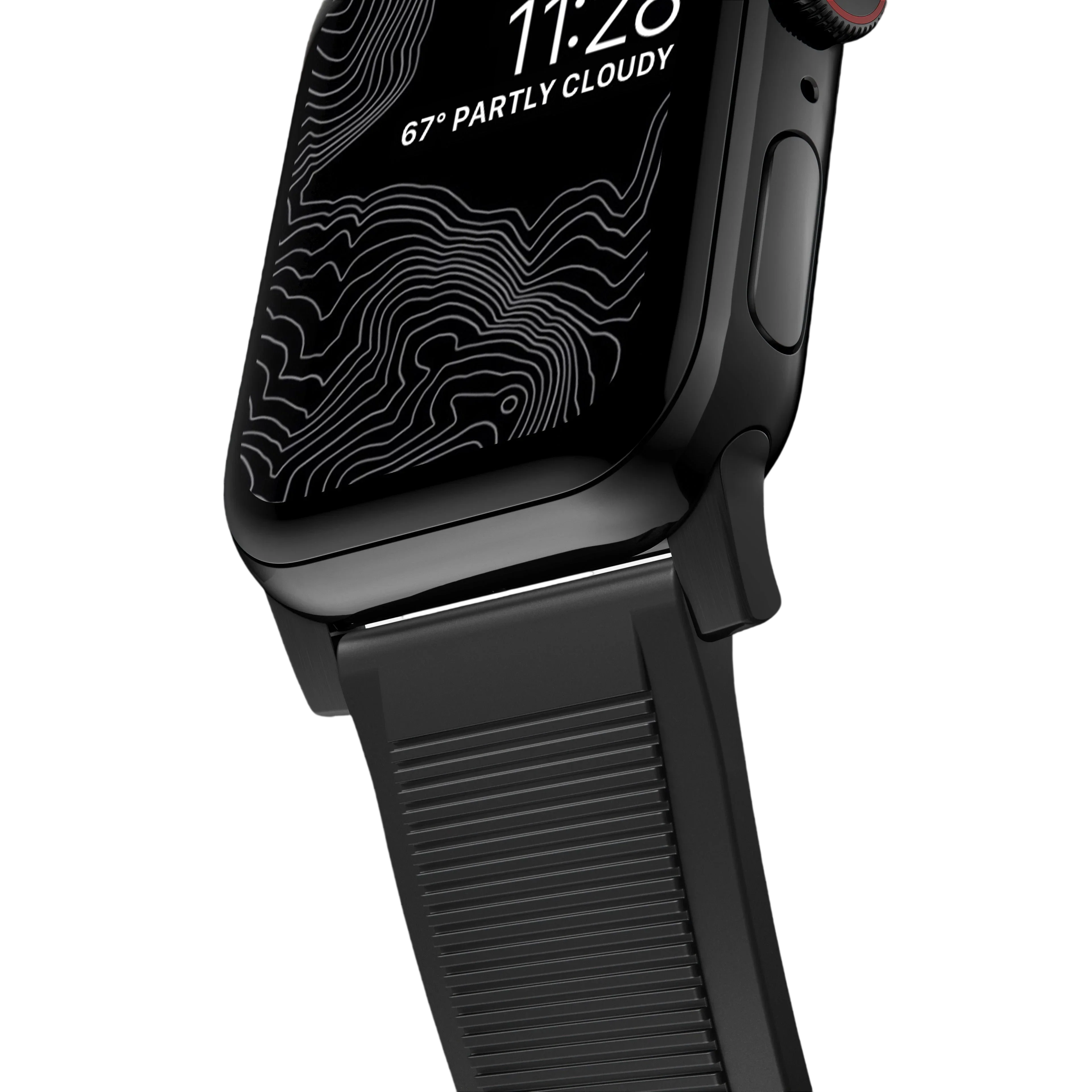 Nomad Rugged Band for Apple Watch Ultra 49mm - Black