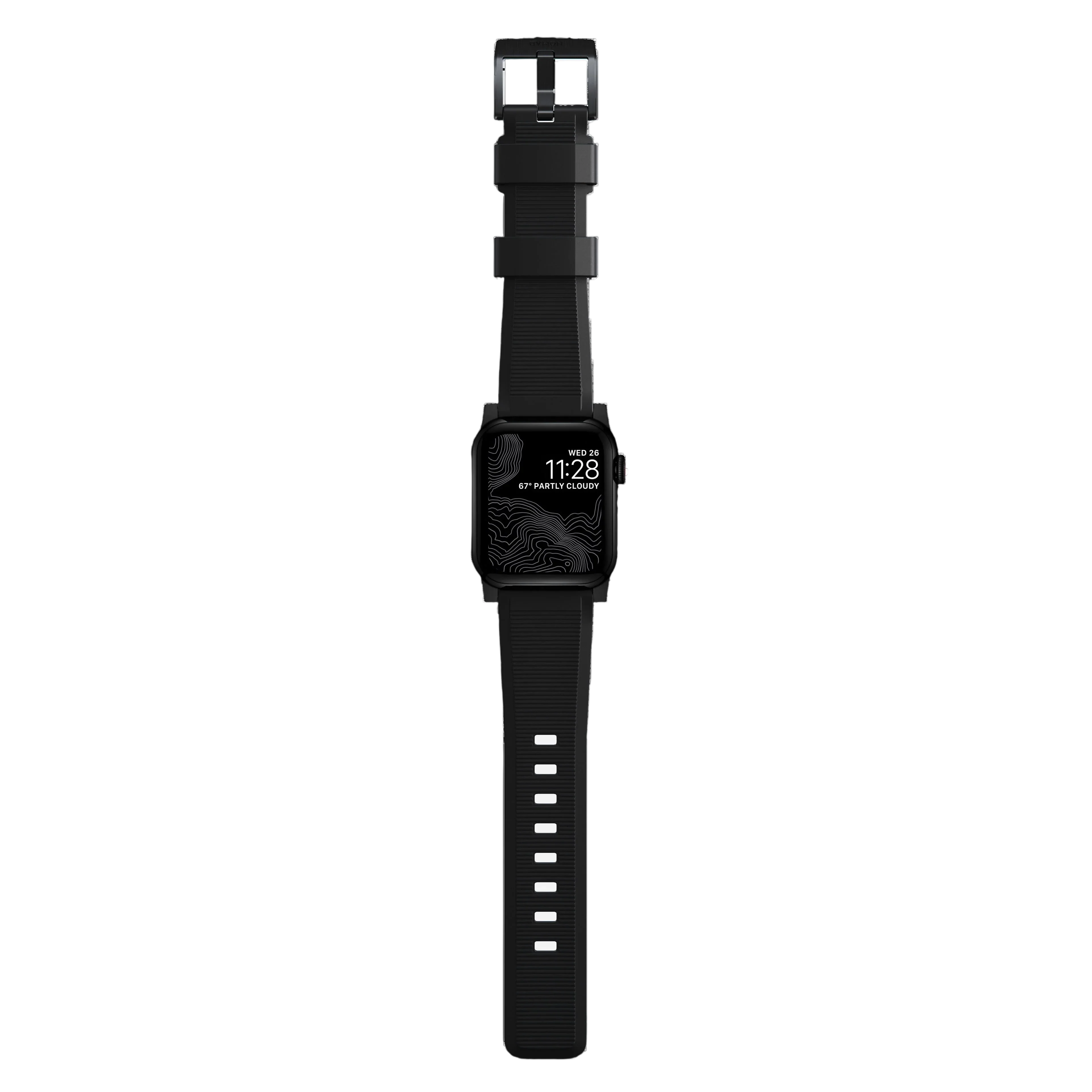 Nomad Rugged Band for Apple Watch Ultra 49mm - Black