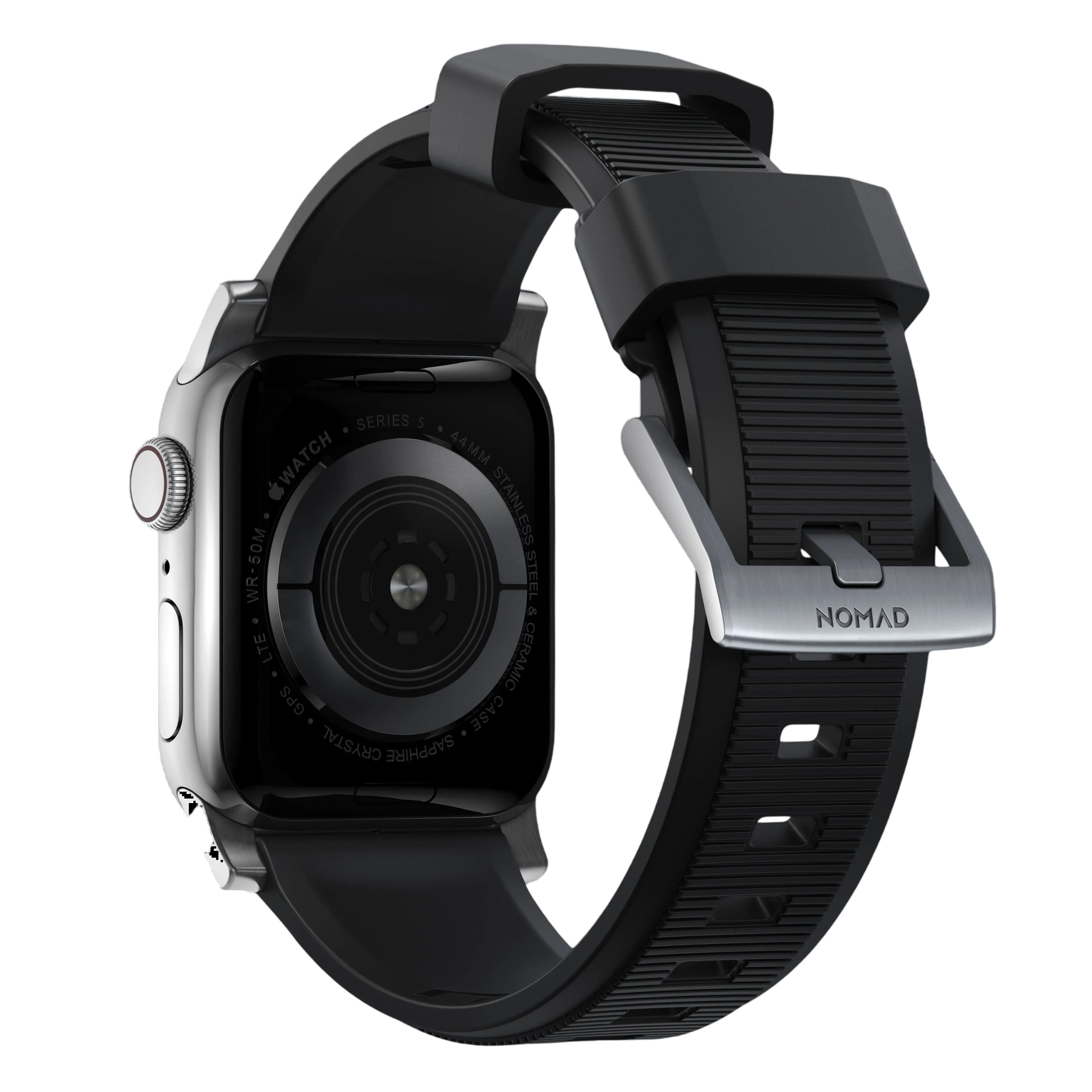 Nomad Rugged Band for Apple Watch Ultra 49mm - Black