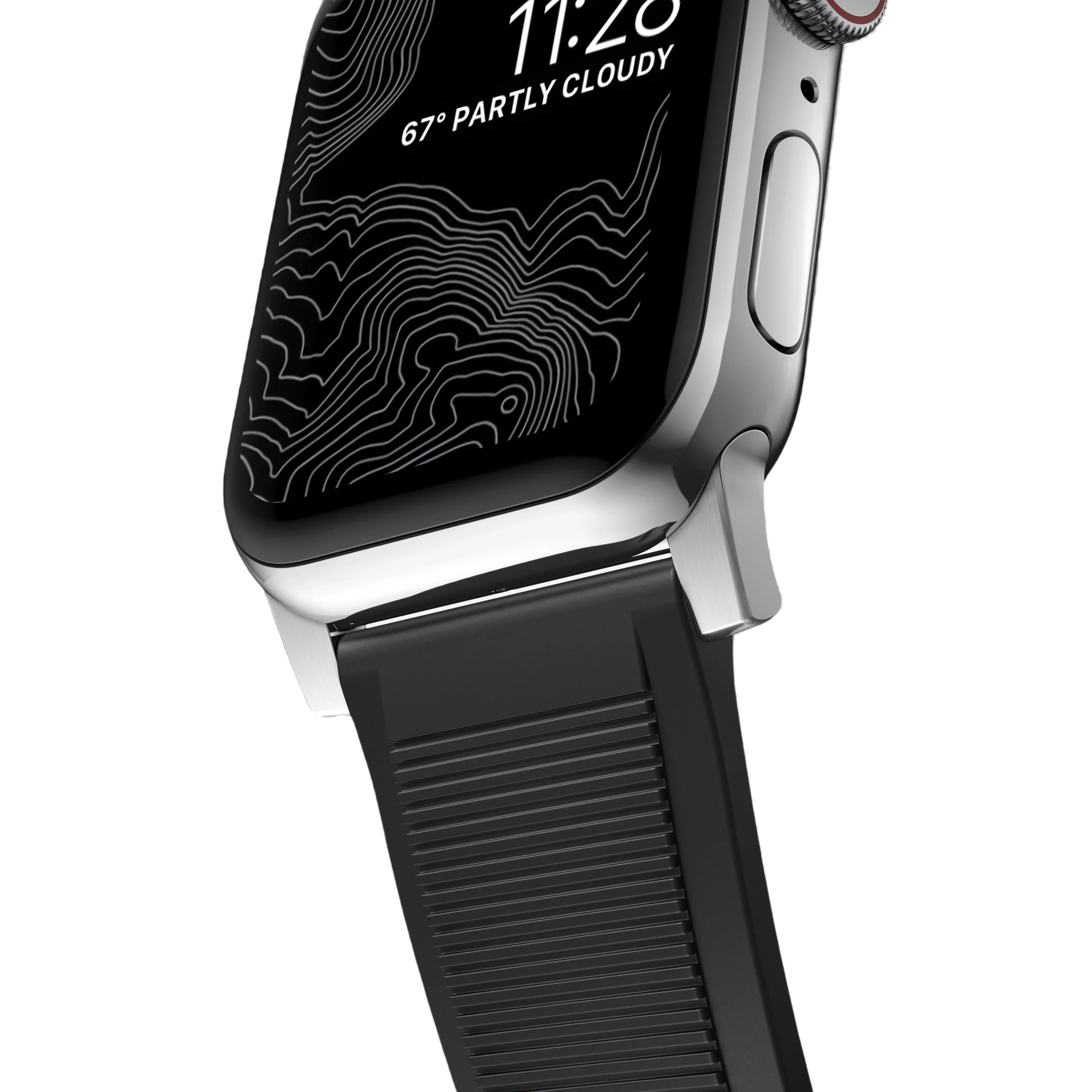 Nomad Rugged Band for Apple Watch Ultra 49mm - Black