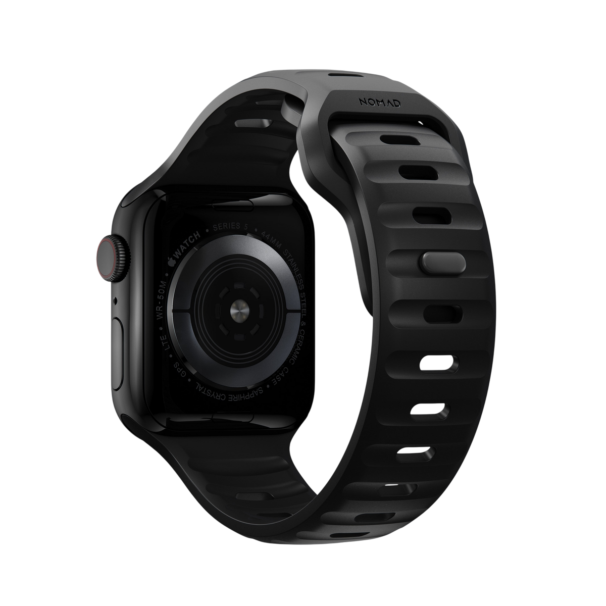 Nomad Waterproof Sport Band for Apple Watch 42mm / 41mm / 40mm - Black