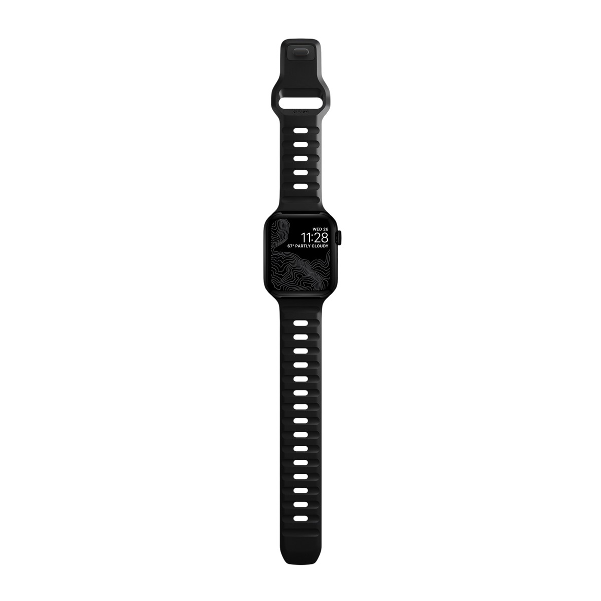 Nomad Waterproof Sport Band for Apple Watch 42mm / 41mm / 40mm - Black