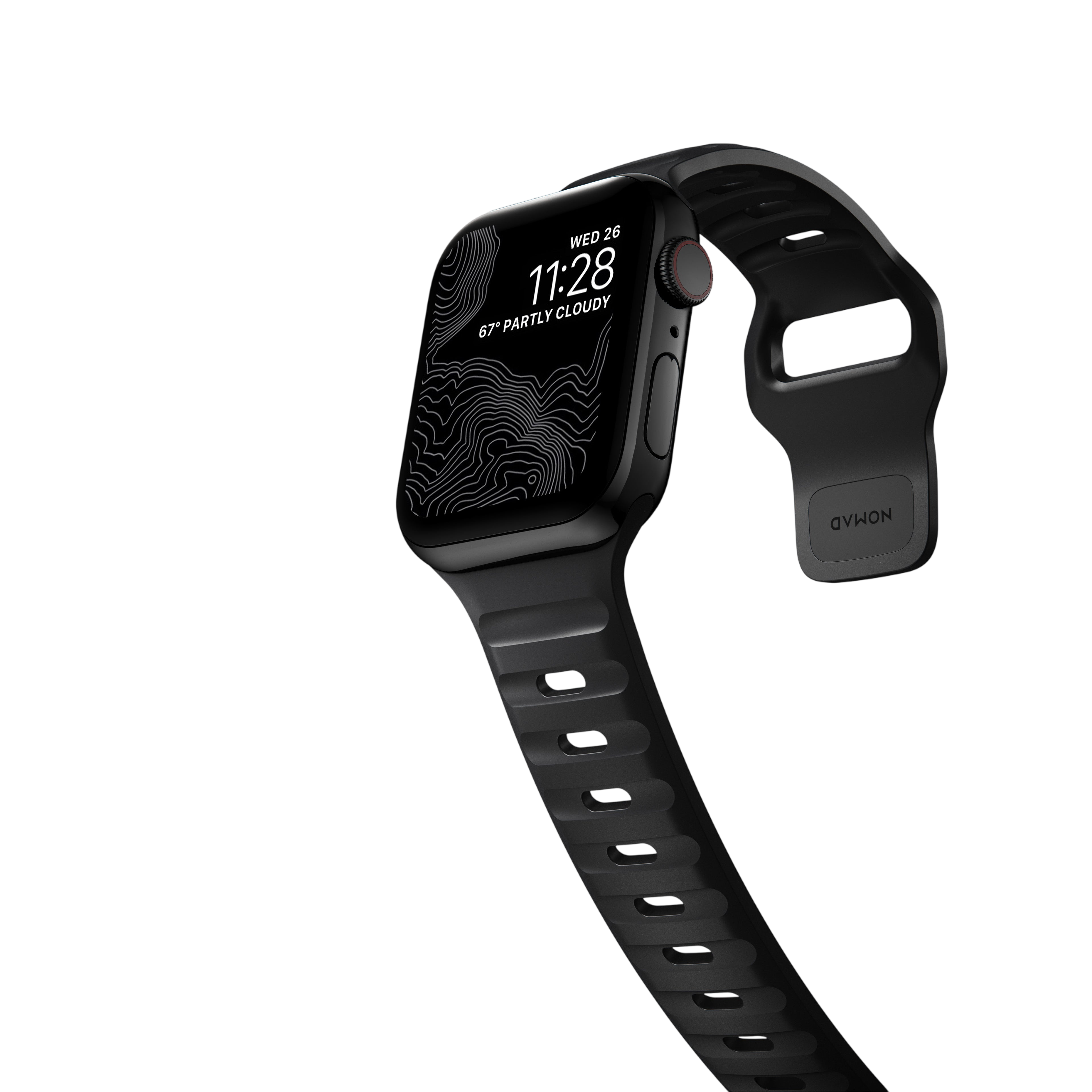 حزام Nomad Waterproof Sport لسلسلة Apple Watch 42mm / 41mm / 40mm