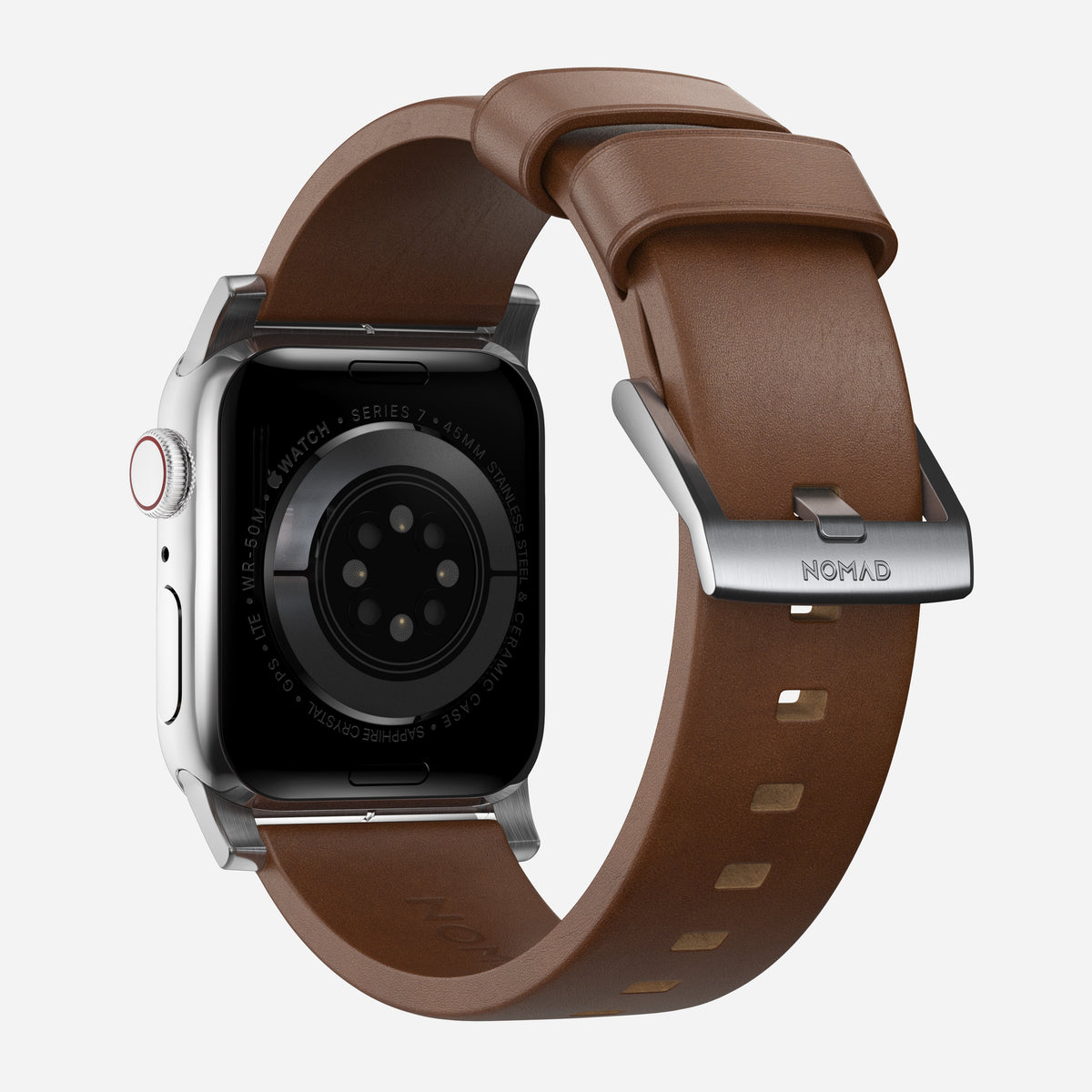 Nomad Modern Leather Band for Apple Watch Ultra 3 / 2 / 1 - 49mm - Brown