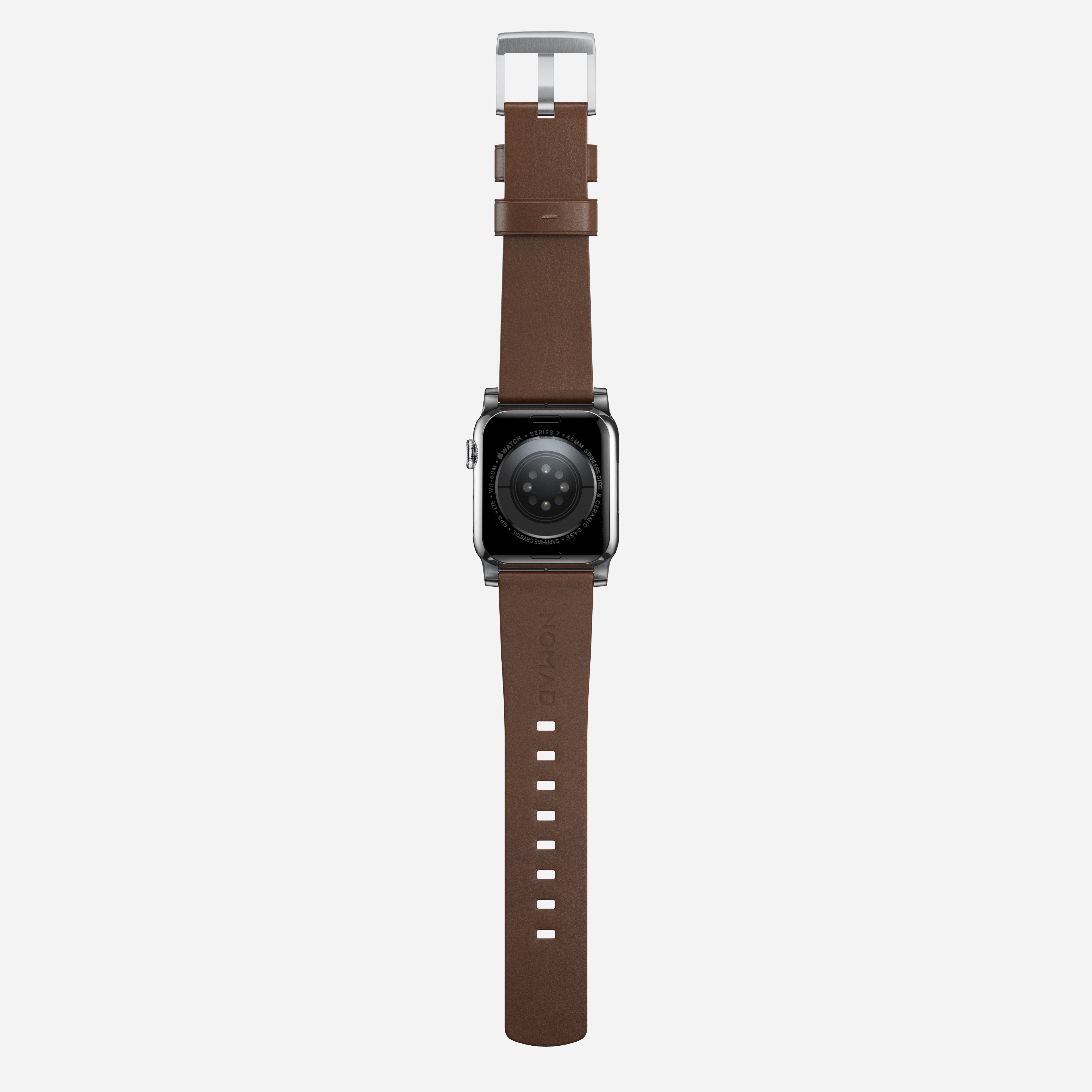 Nomad Modern Leather Band for Apple Watch Ultra 3 / 2 / 1 - 49mm - Brown