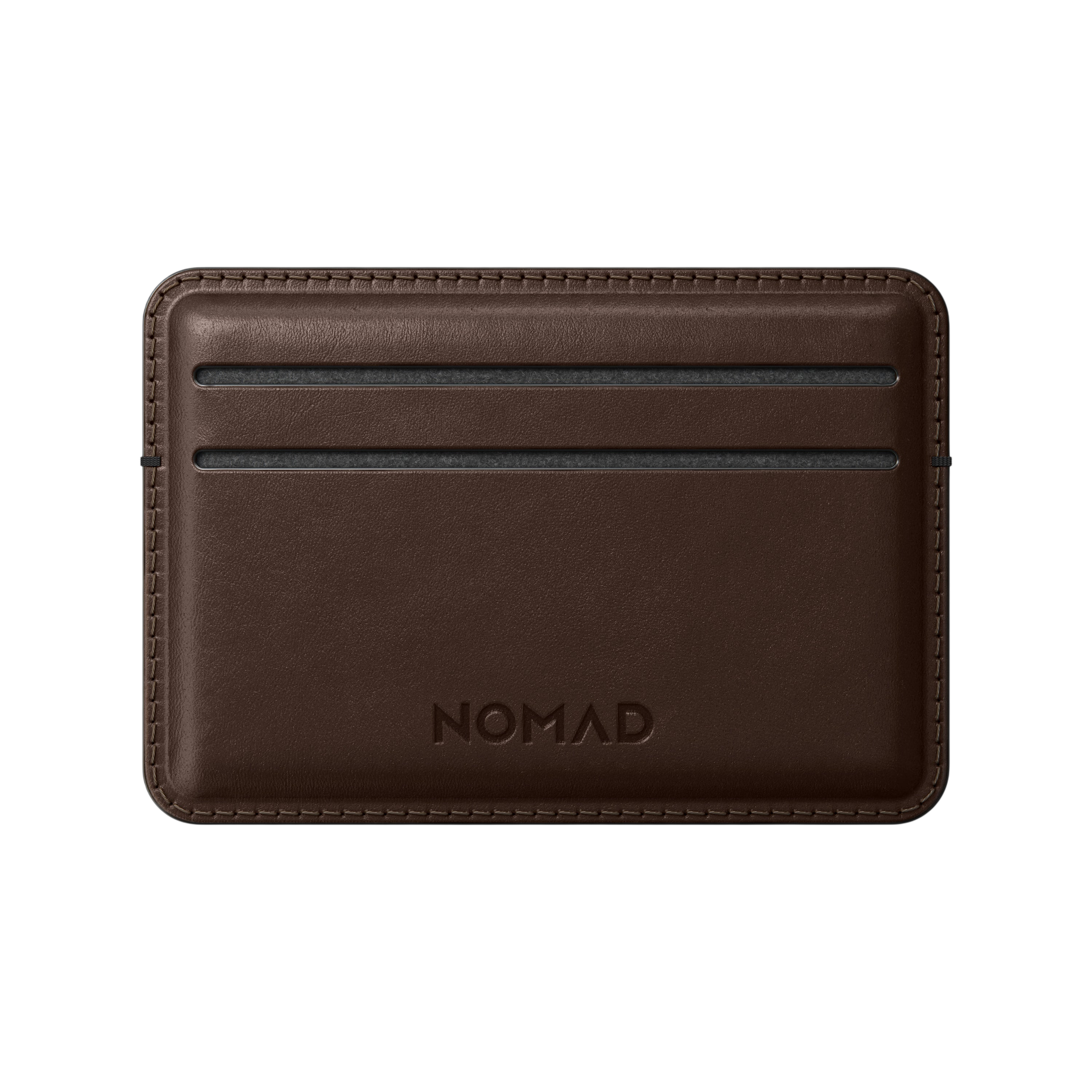 Nomad Card Wallet (Horween Leather) - Rustic Brown
