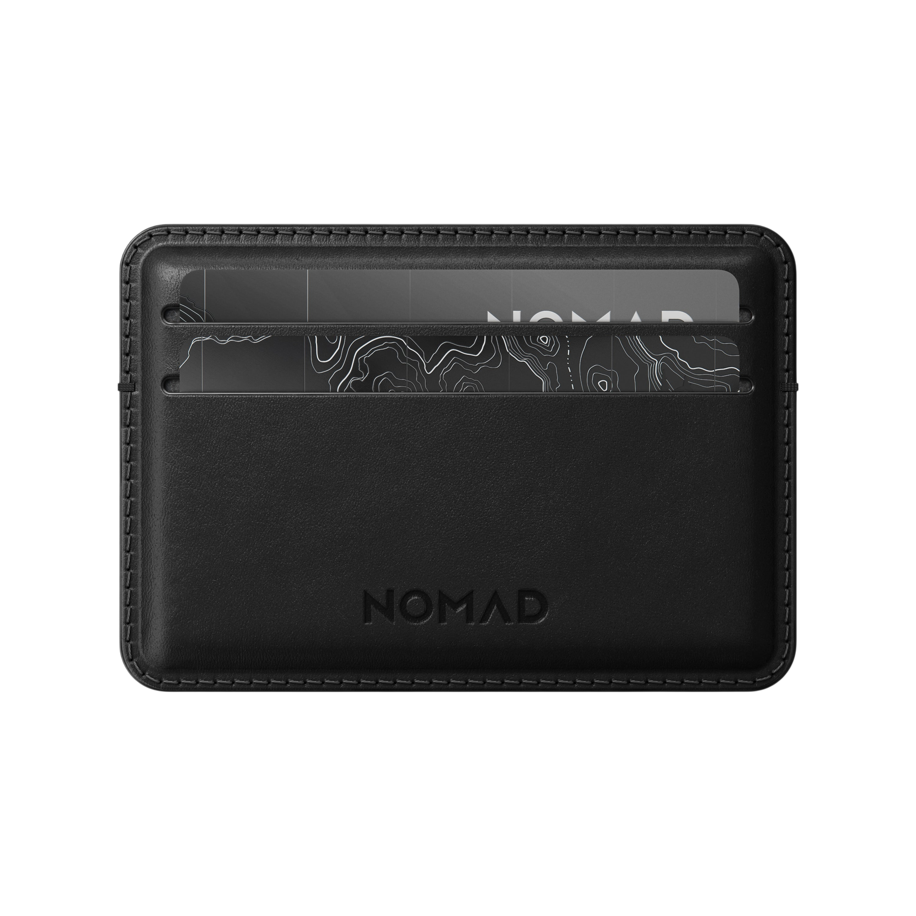 Nomad Card Wallet (Horween Leather) - Black #color_black