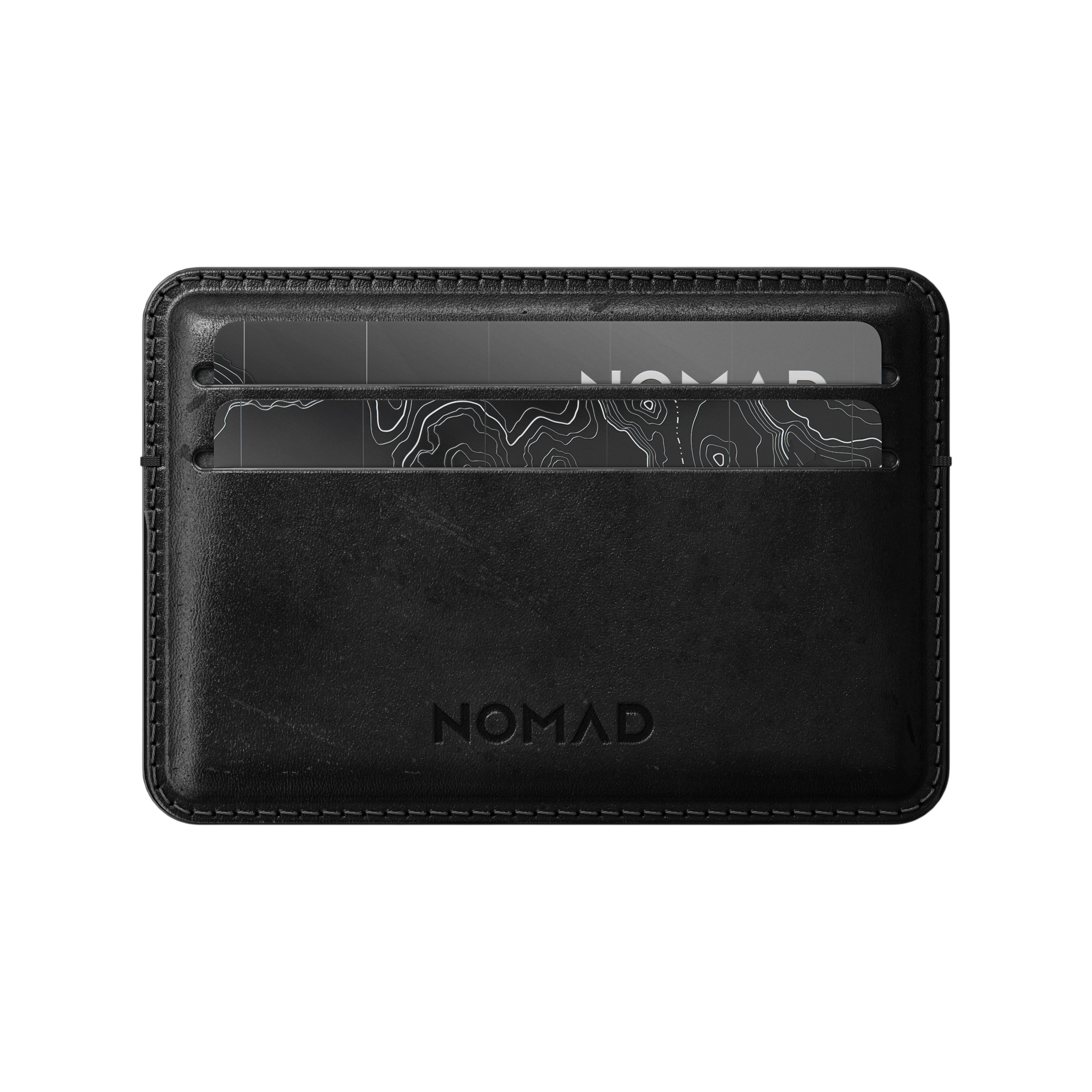 Nomad Card Wallet (Horween Leather) - Black