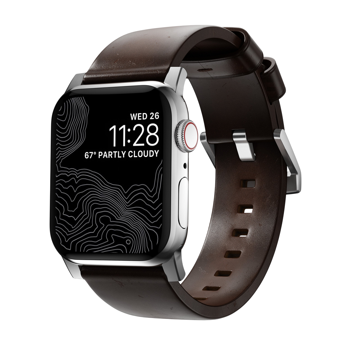 حزام ساعة Nomad Modern Band for Apple Watch 49mm / 46mm / 45mm (Brown