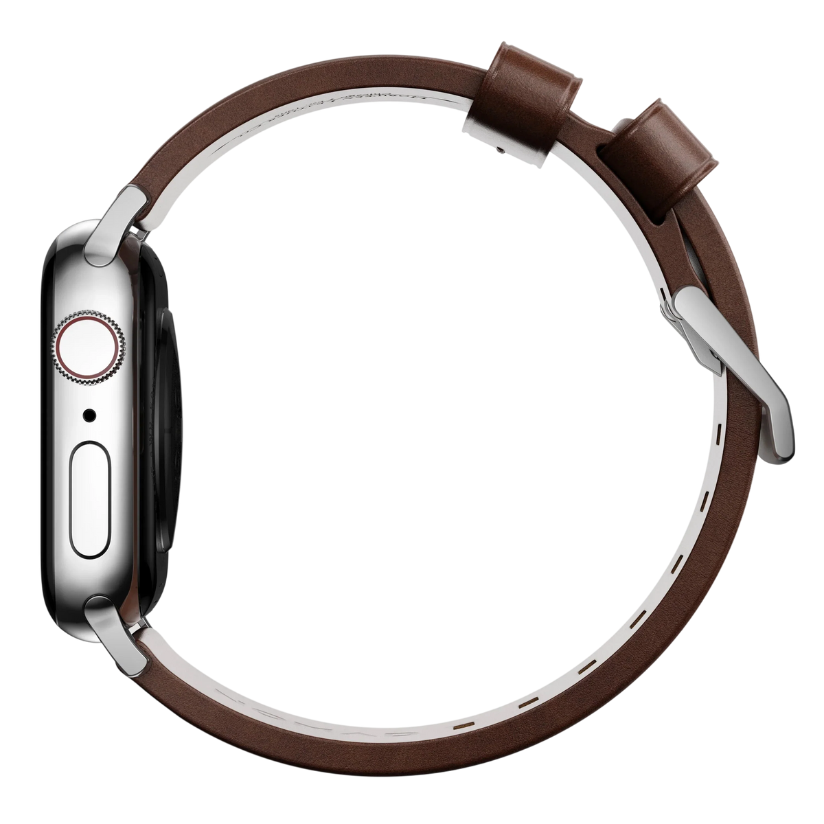 Nomad Modern Leather Band for Apple Watch Ultra 3 / 2 / 1 - 49mm - Rustic Brown