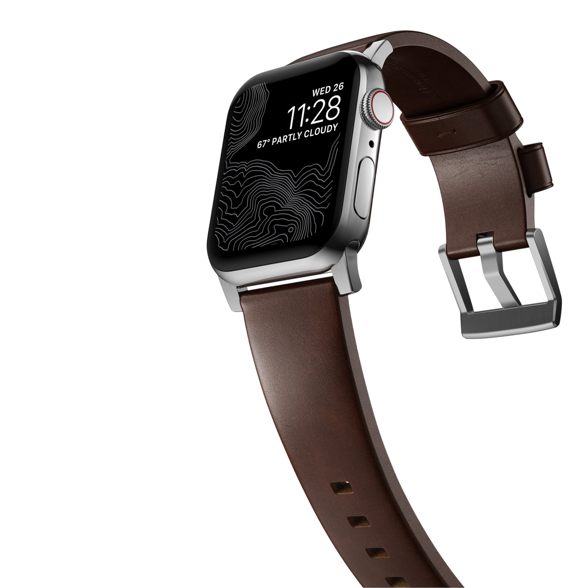 حزام ساعة Nomad Modern Band for Apple Watch 49mm / 46mm / 45mm (Brown
