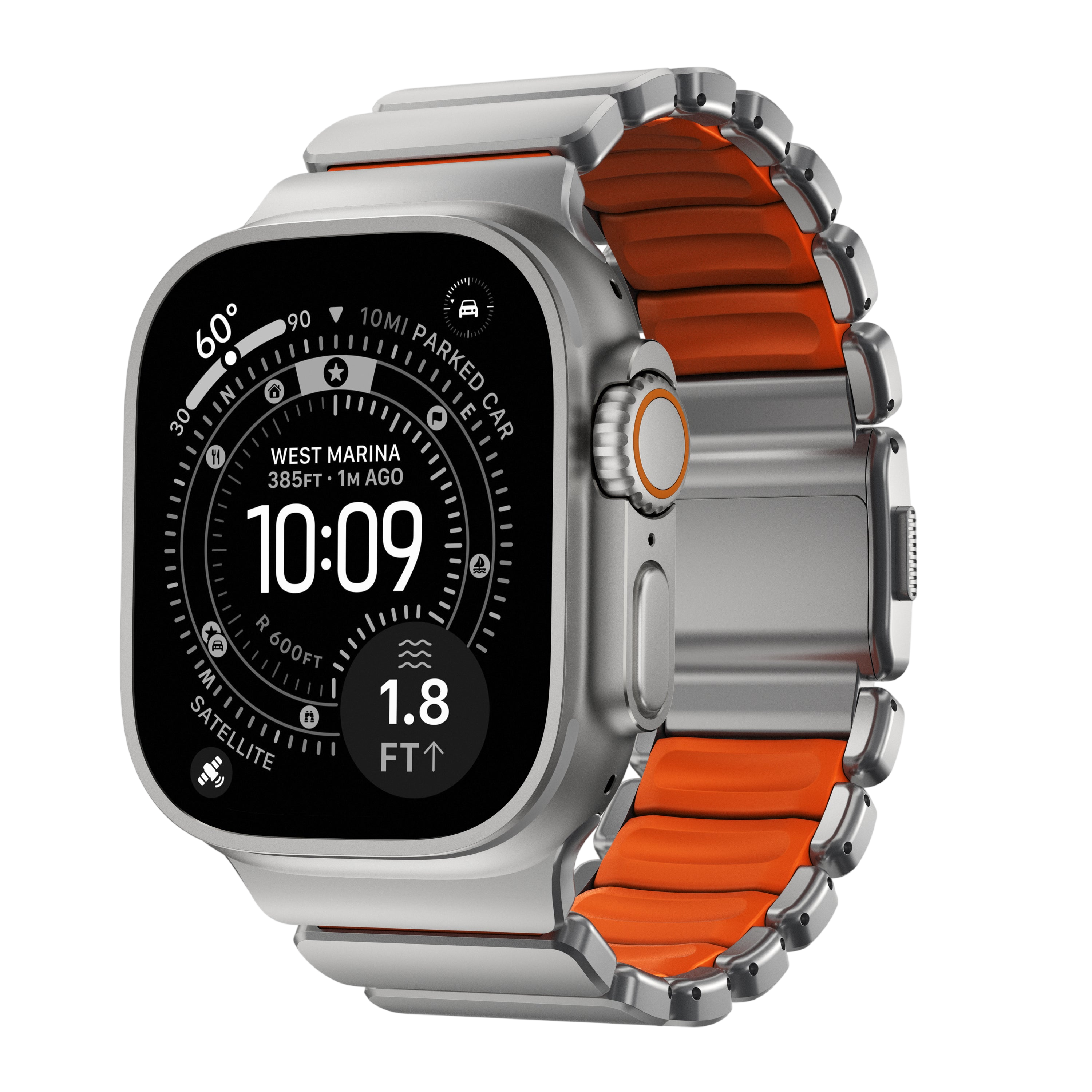 Nomad Stratos Band for Apple Watch Ultra 3 / 2 / 1 - 49mm - Volt