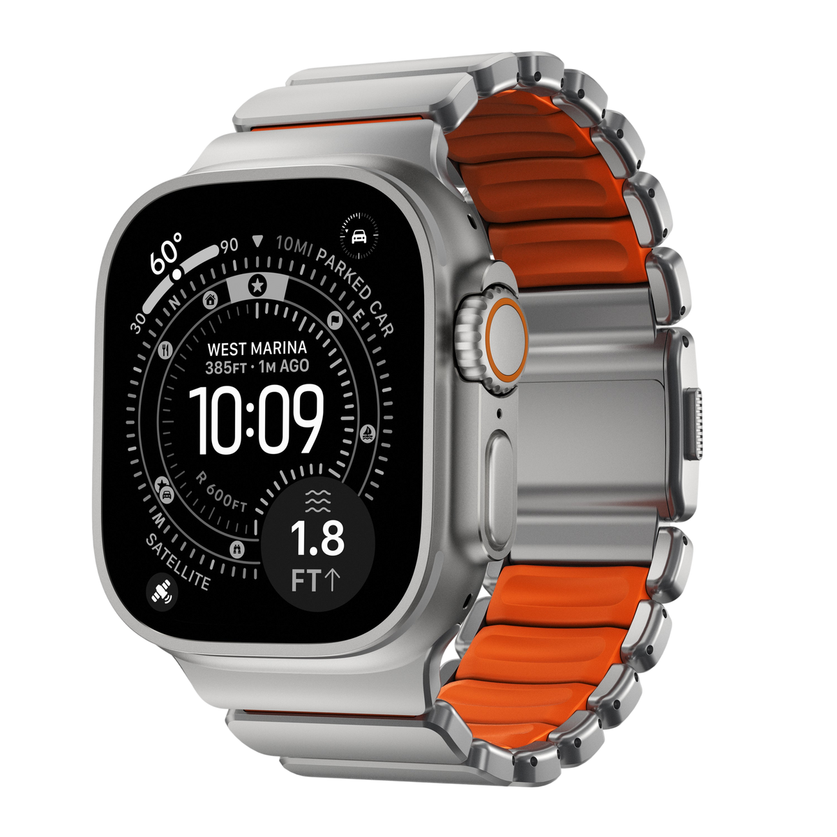 Nomad Stratos Band for Apple Watch Ultra 3 / 2 / 1 - 49mm - Volt