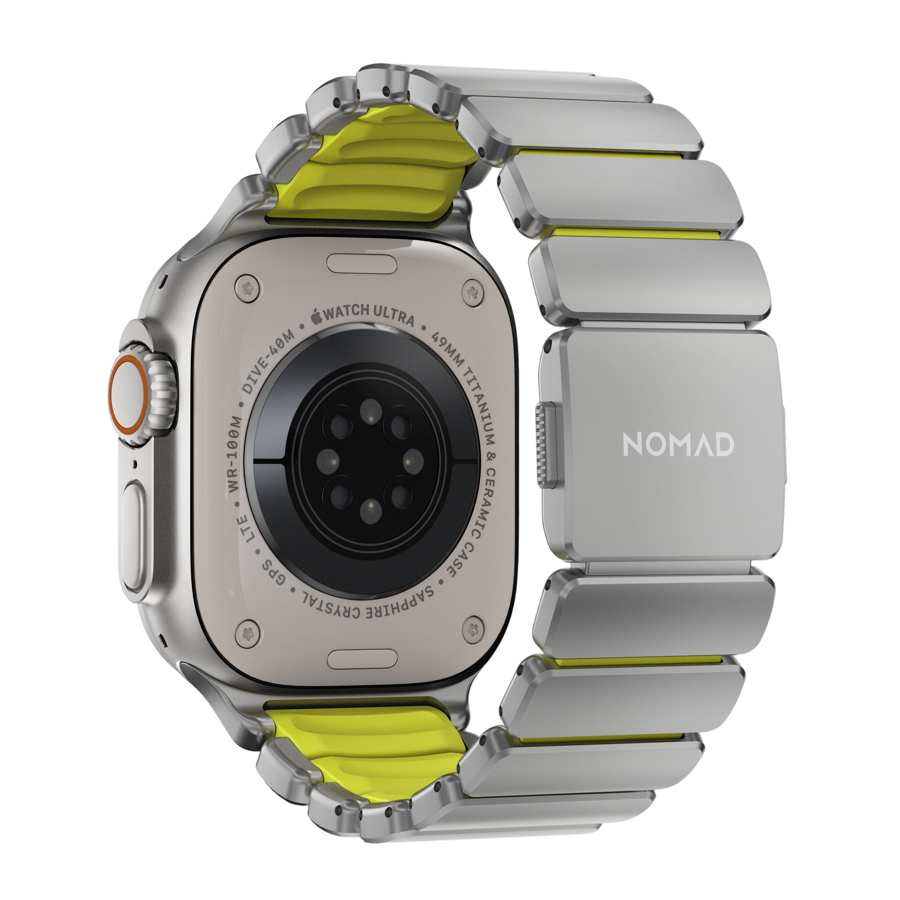 Nomad Stratos Band for Apple Watch Ultra 3 / 2 / 1 - 49mm - Volt