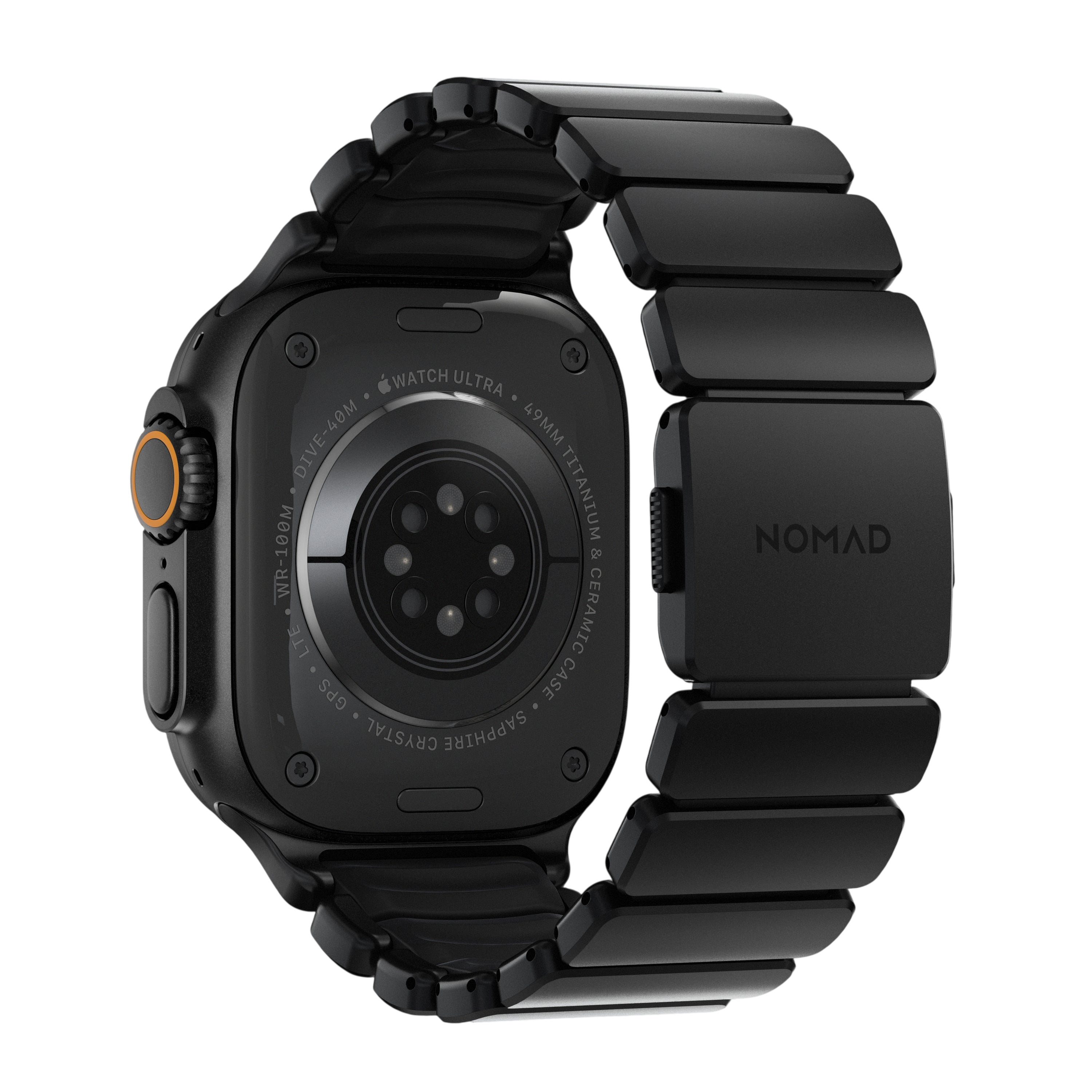 Nomad Stratos Band for Apple Watch Ultra 3 / 2 / 1 - 49mm - Black