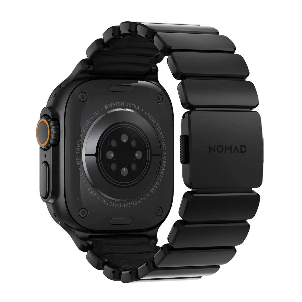 Nomad Stratos Band for Apple Watch Ultra 3 / 2 / 1 - 49mm - Black