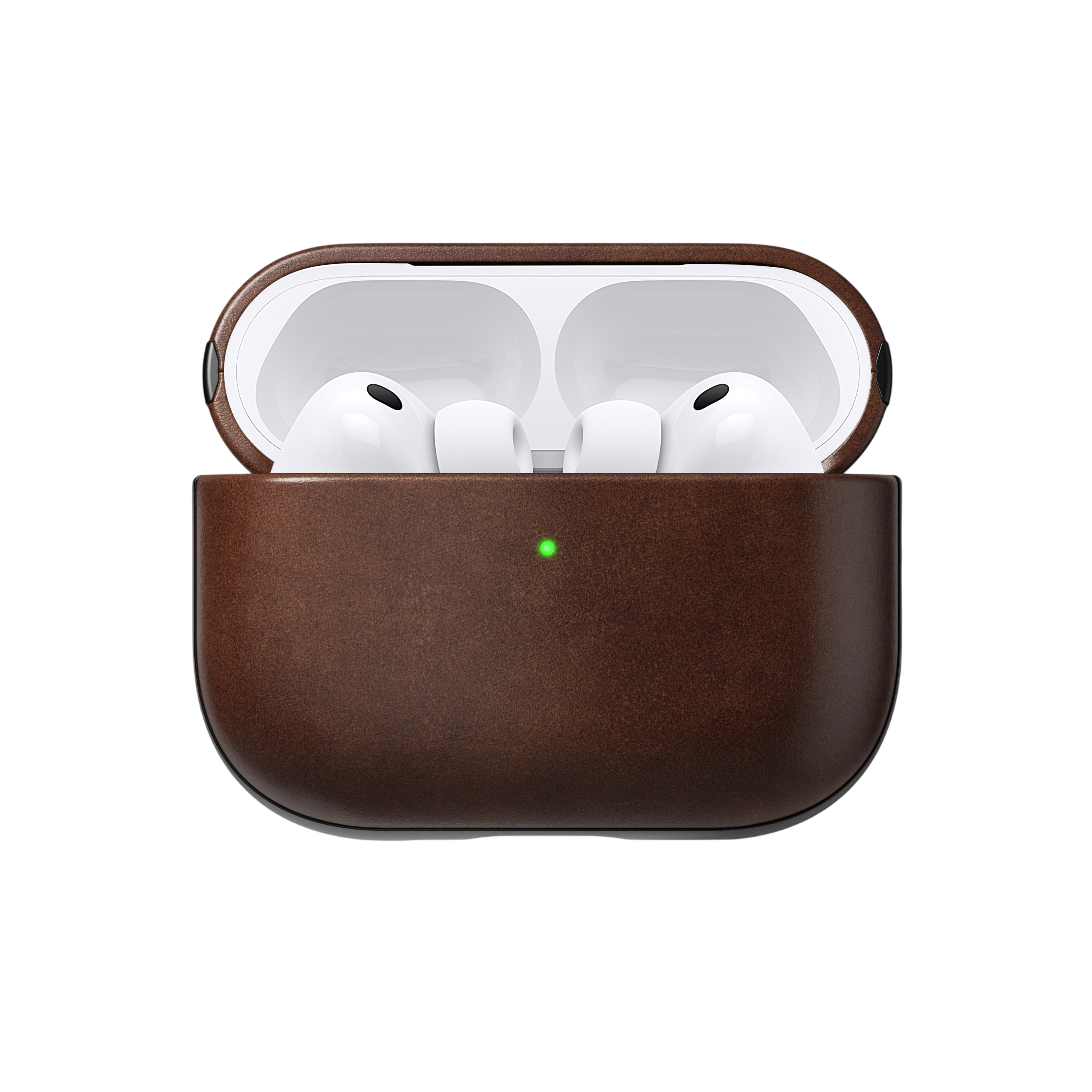 Nomad Modern Leather Case for AirPods Pro 3 - Rustic Brown