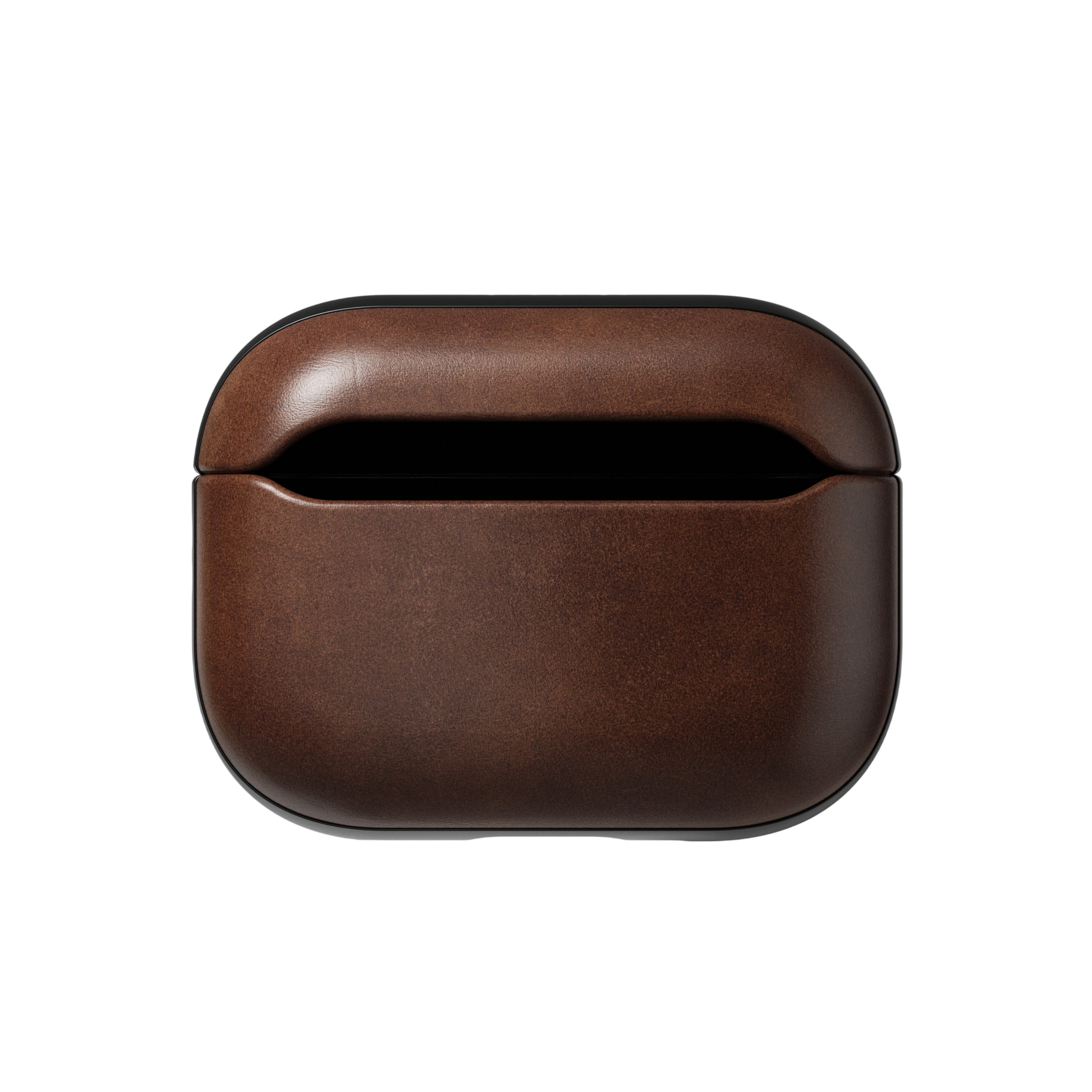 Nomad Modern Leather Case for AirPods Pro 3 - Rustic Brown