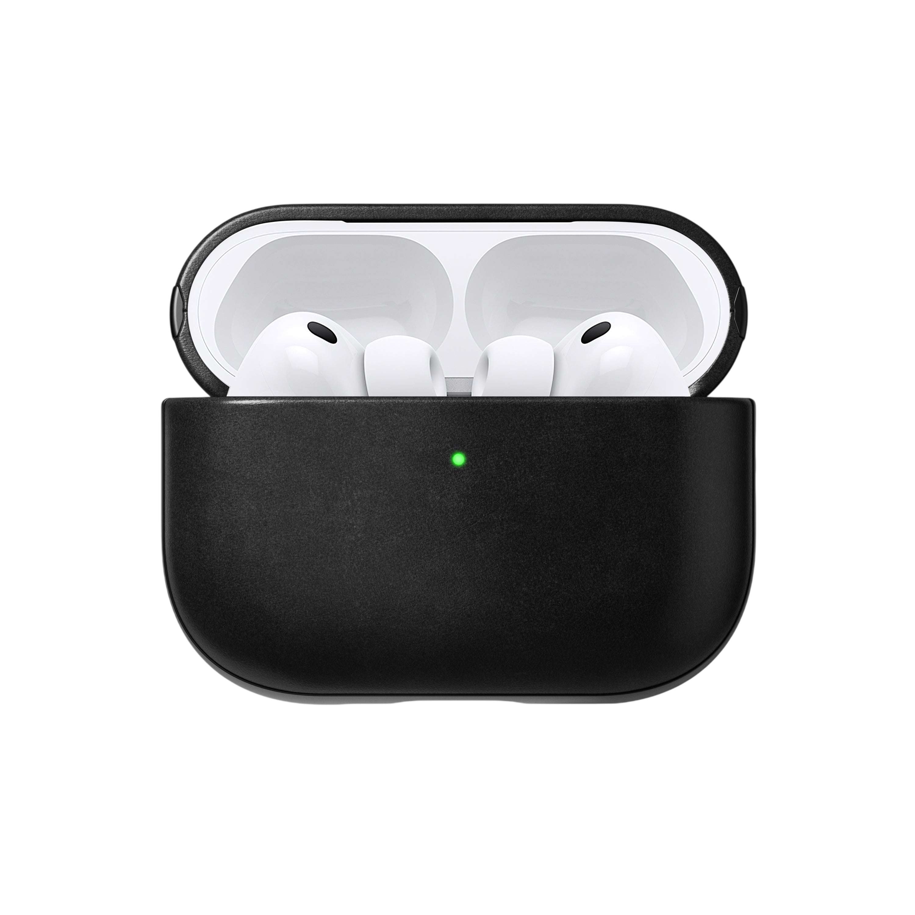 Nomad Modern Leather Case for AirPods Pro 3 - Black #color_black