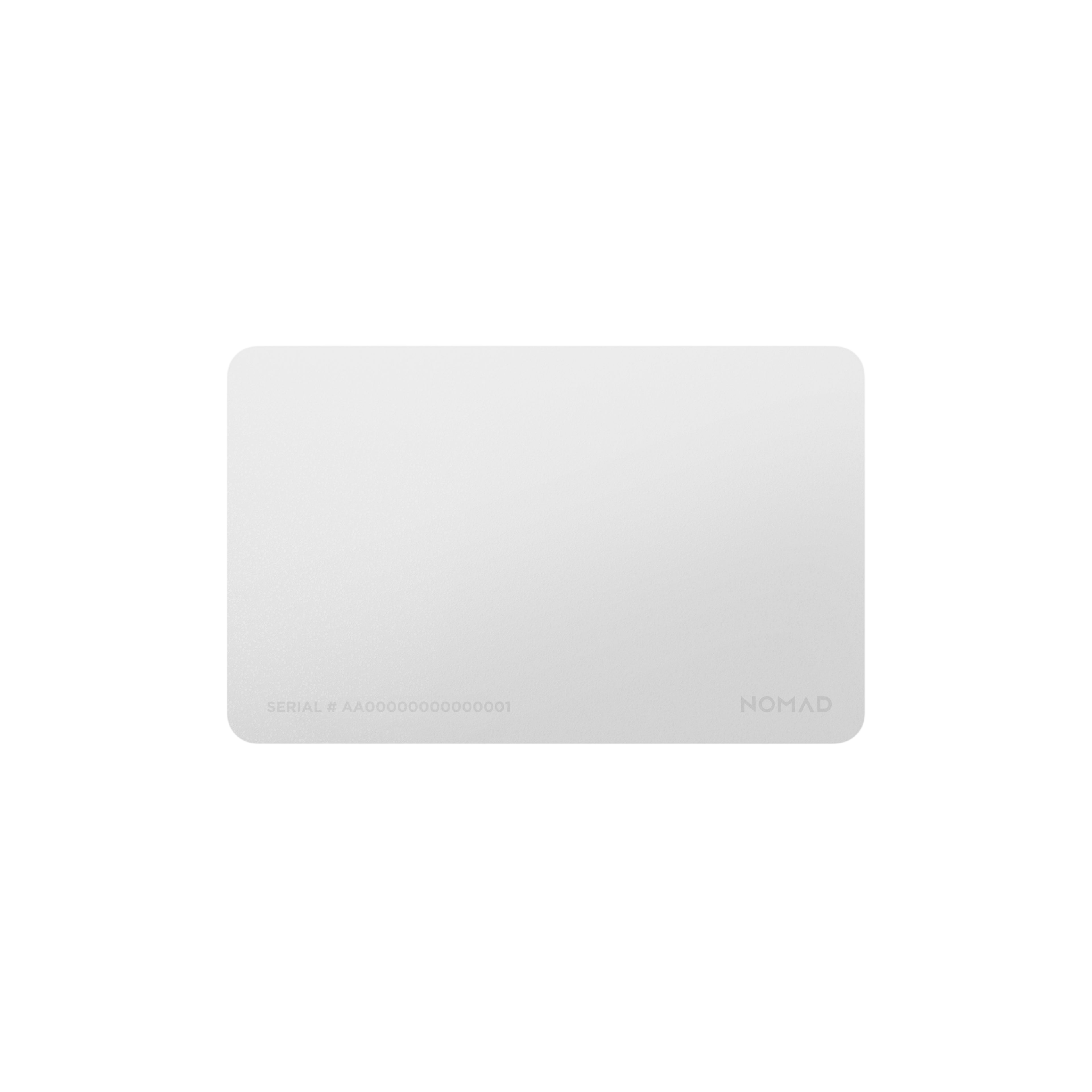 Nomad Tracking Card Air - Find My - White