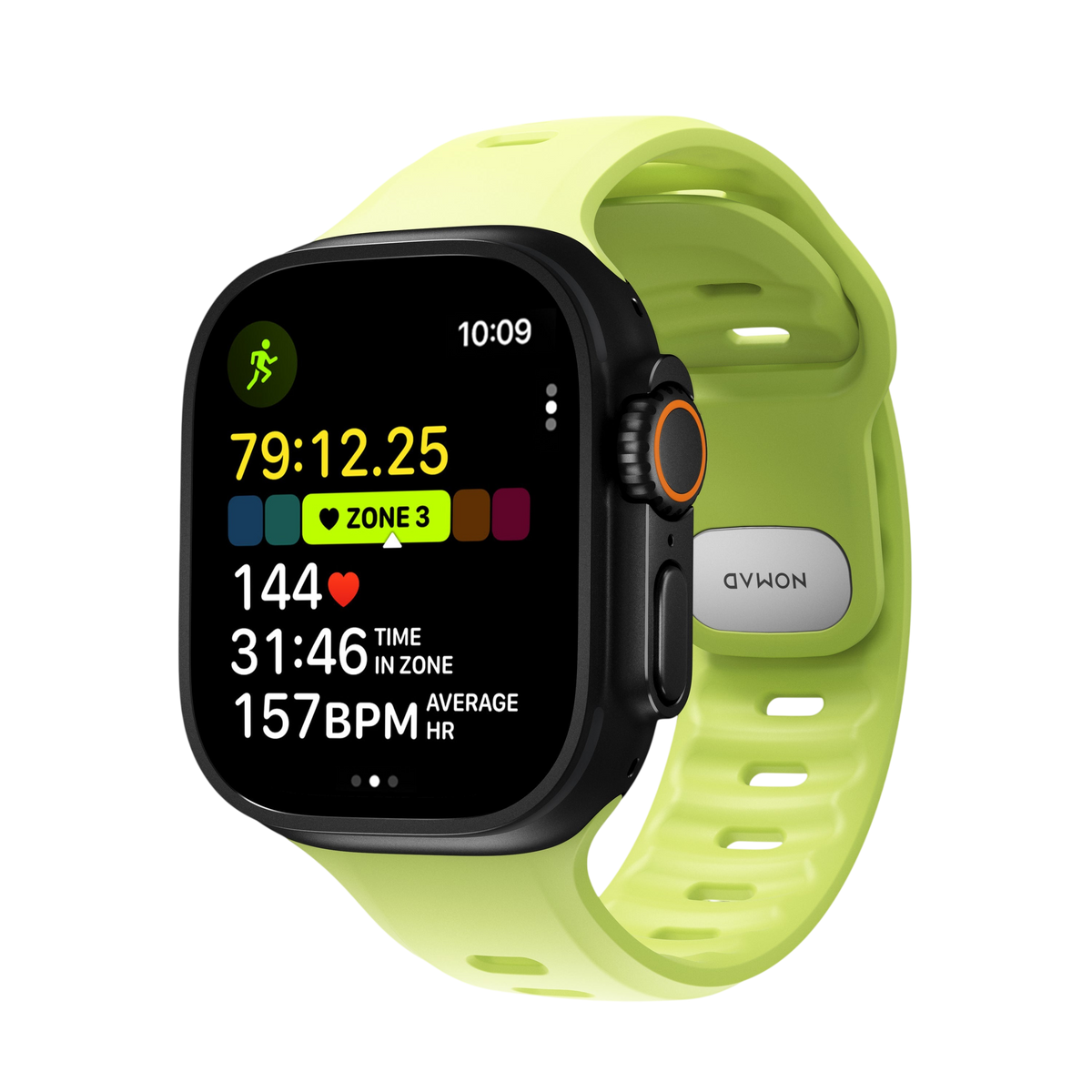 Nomad Tempo Band for Apple Watch 49mm - Lumen #color_lumen