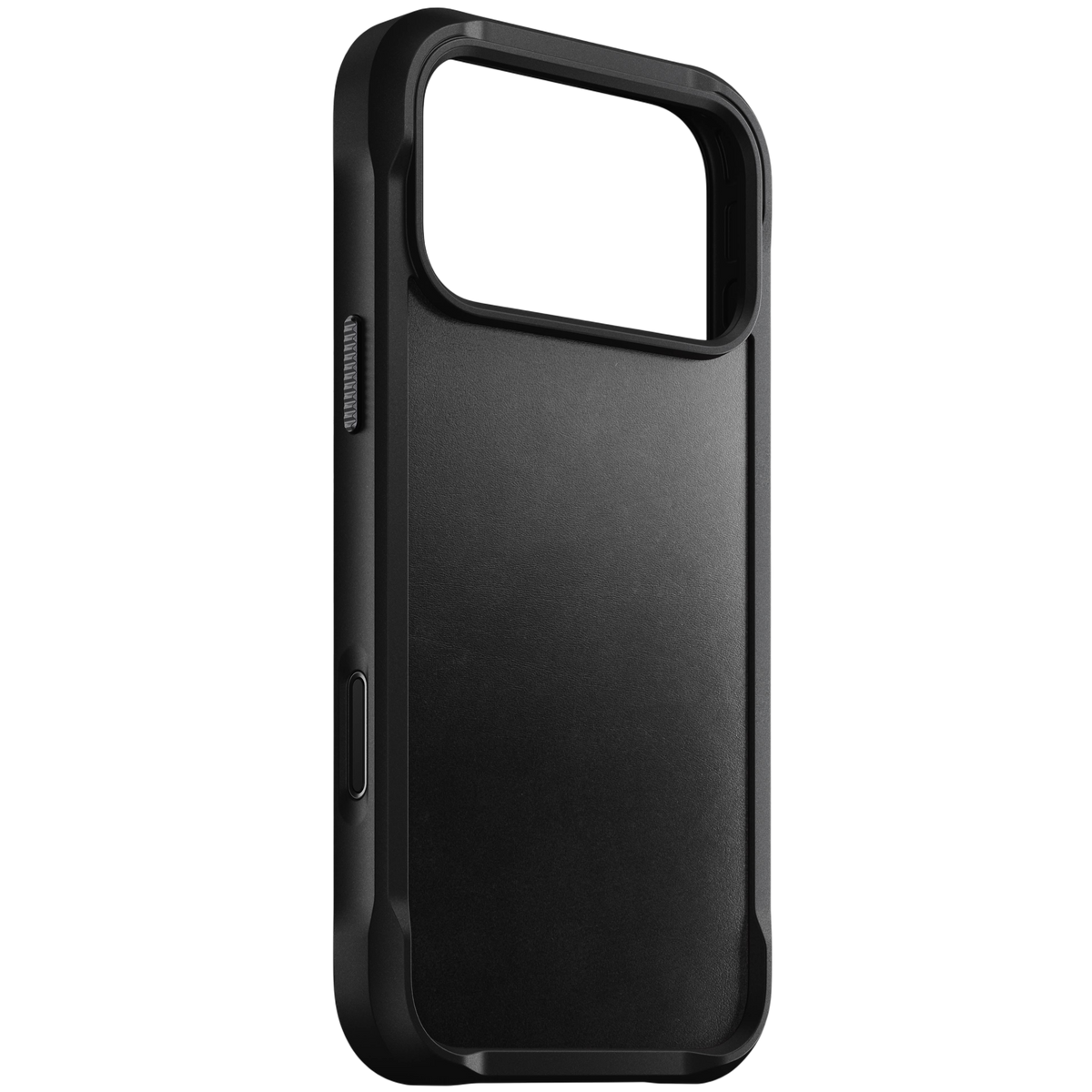 Nomad Rugged Leather Case for iPhone 17 Pro Max Horween) - Black #color_black