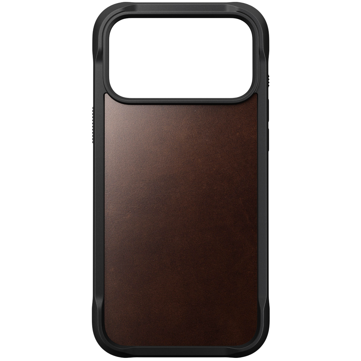 Nomad Rugged Leather Case for iPhone 17 Pro Max Horween) - Rustic Brown #color_rustic-brown