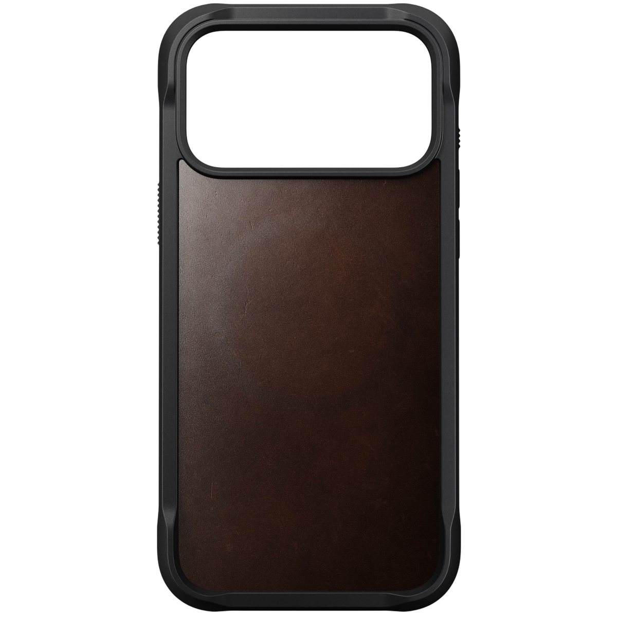 Nomad Rugged Leather Case for iPhone 17 Pro Max Horween) - Rustic Brown #color_rustic-brown