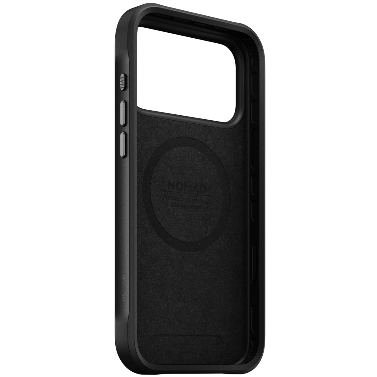 Nomad Rugged Leather Case for iPhone 17 Pro (Horween) - Rustic Brown