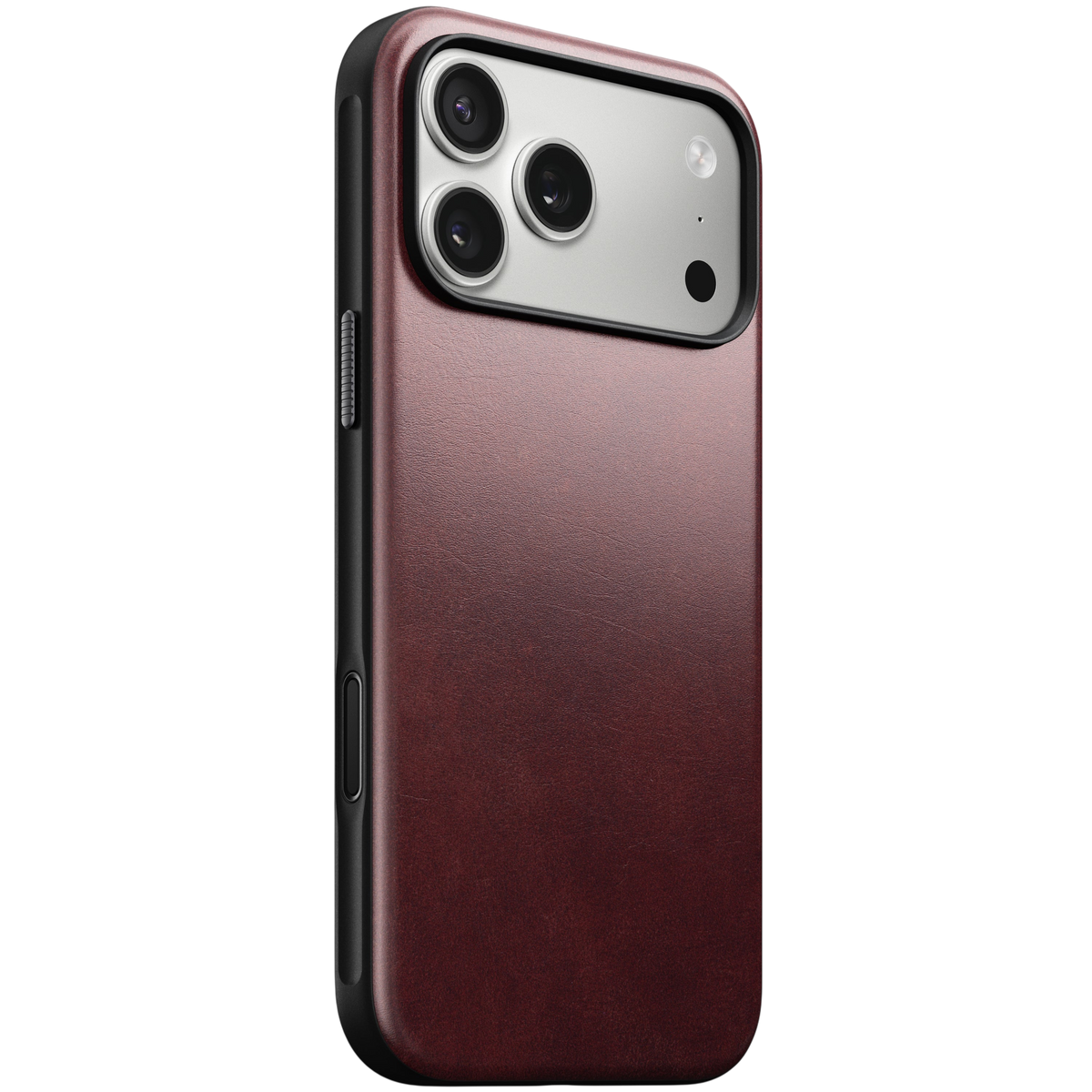 Nomad Modern Leather Case for iPhone 17 Pro Max (Horween Leather) - Burgundy #color_burgundy