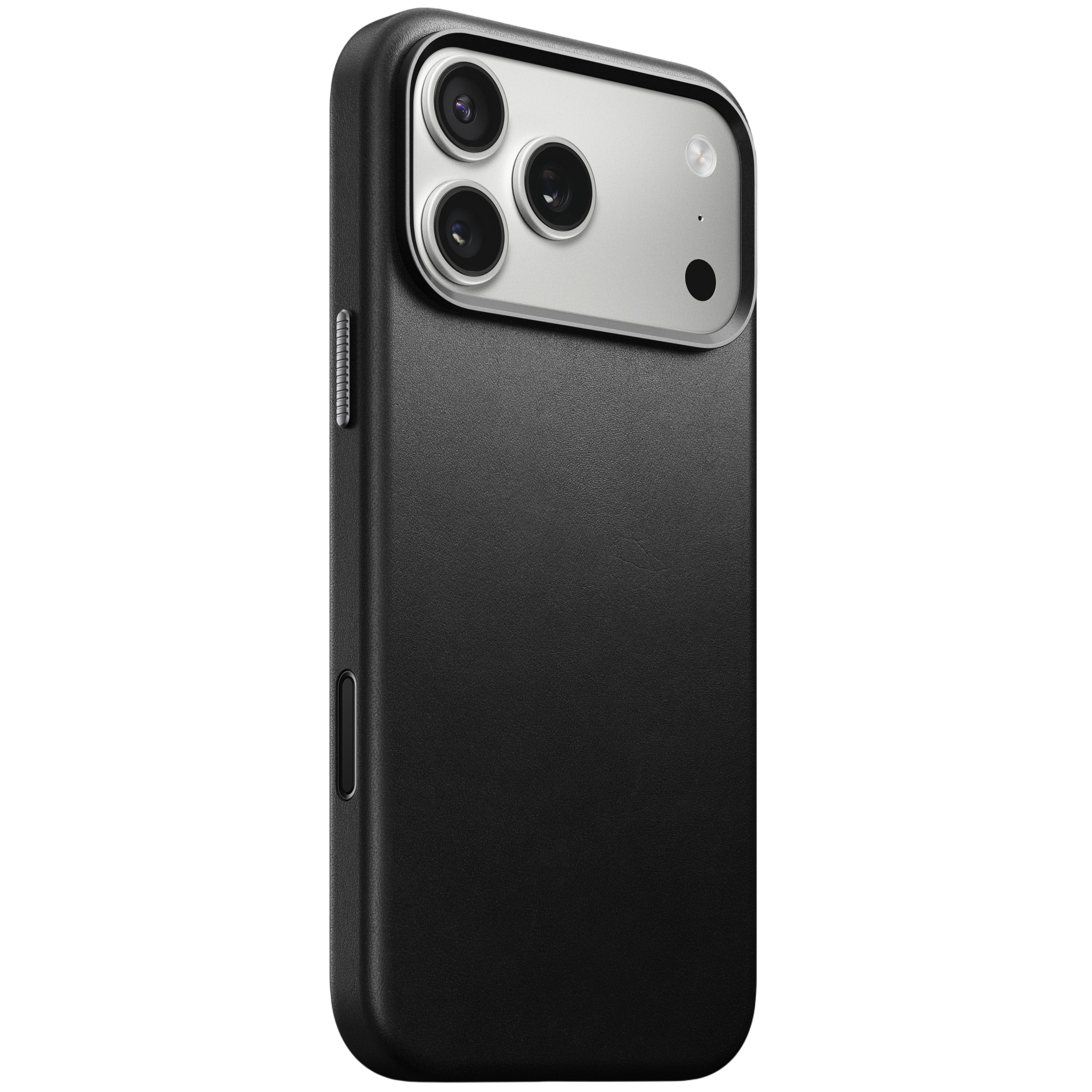 Nomad Traditional Leather Case for iPhone 17 Pro (Nomad Leather) - Black #color_black