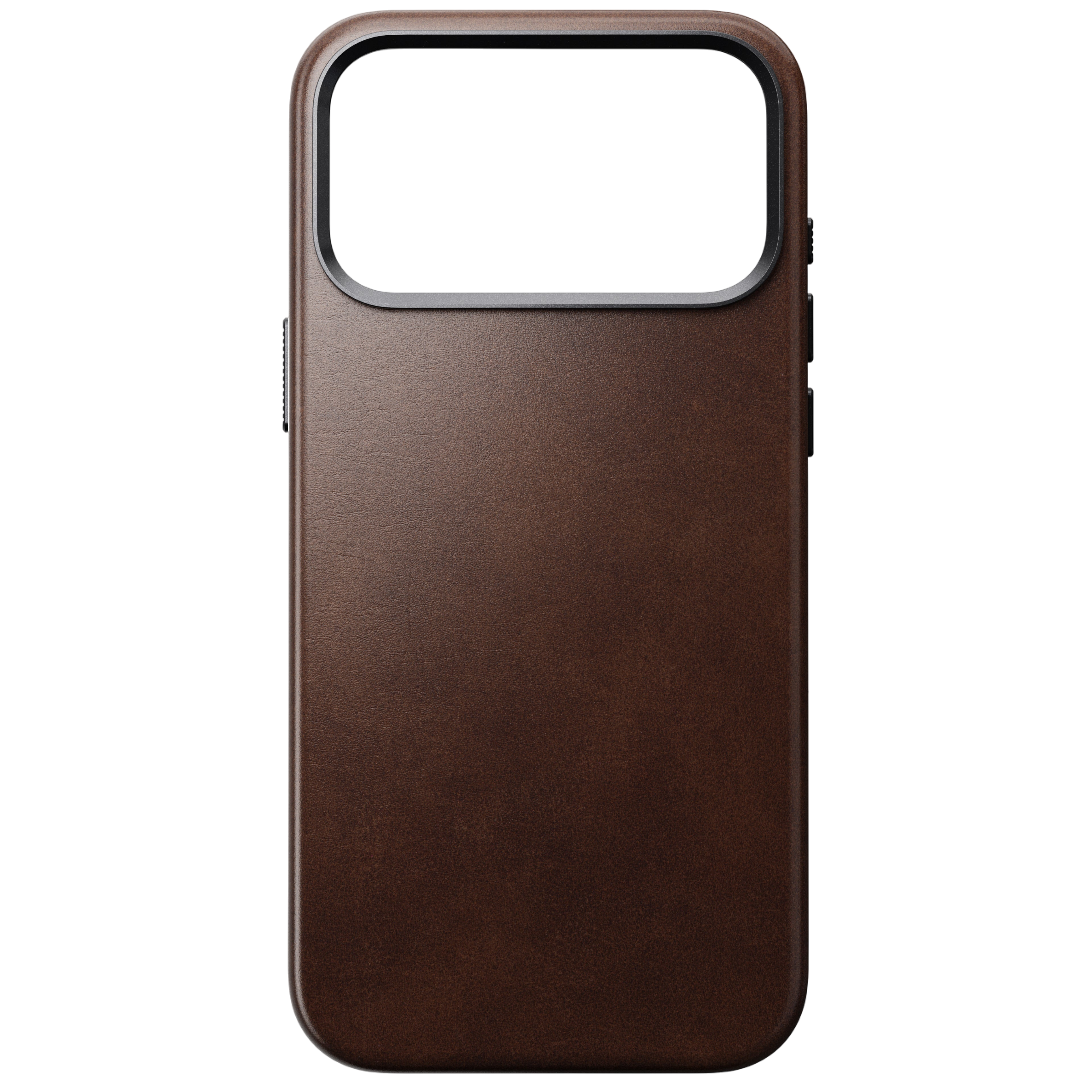 Nomad Traditional Leather Case for iPhone 17 Pro (Horween Leather) - Rustic Brown