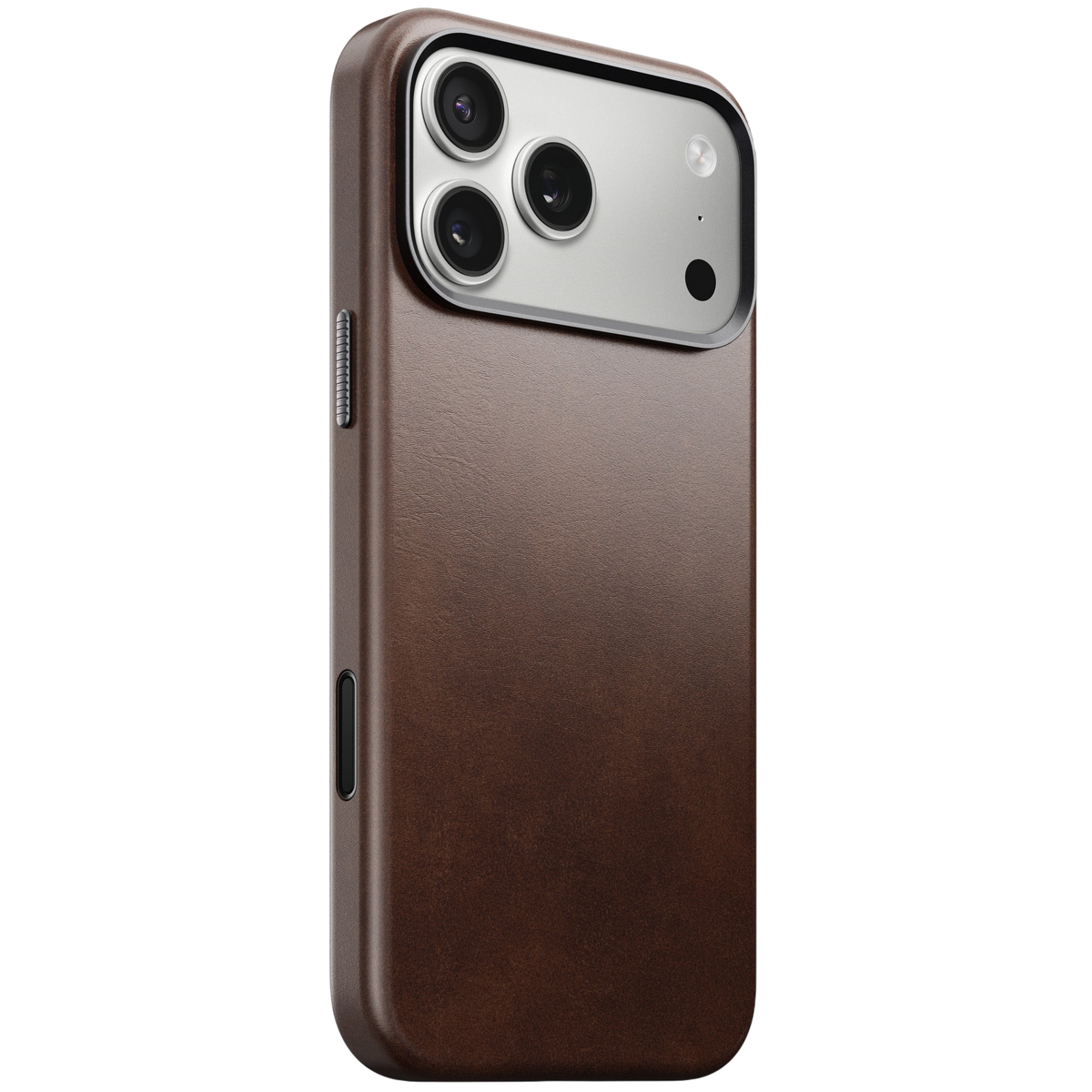 Nomad Traditional Leather Case for iPhone 17 Pro Max (Horween Leather) - Rustic Brown