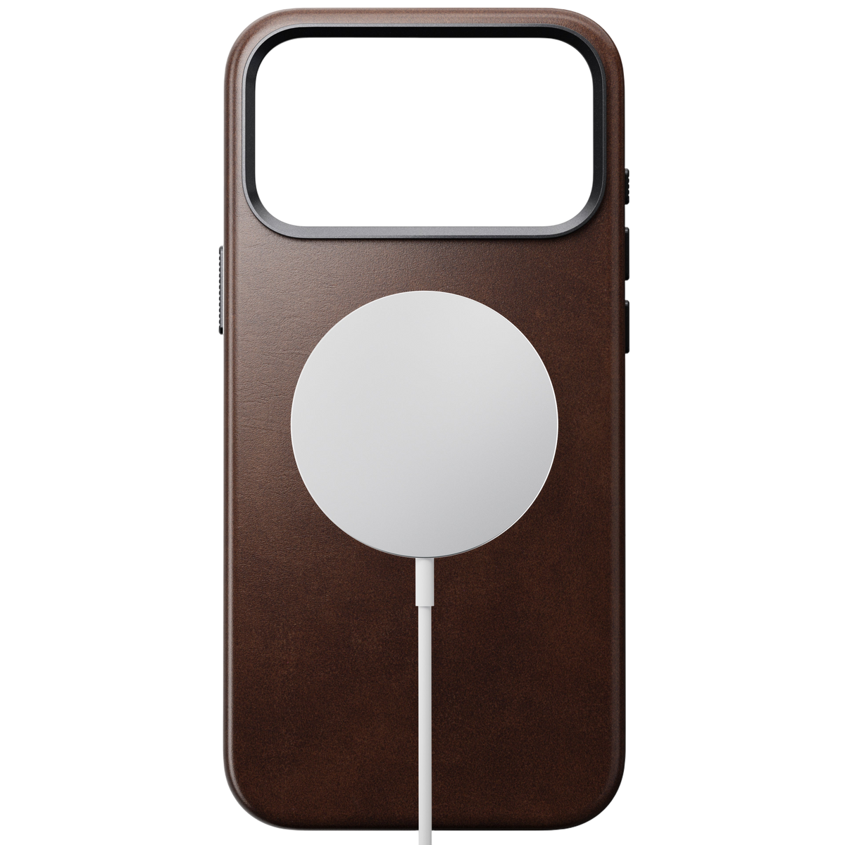 Nomad Traditional Leather Case for iPhone 17 Pro (Horween Leather) - Rustic Brown