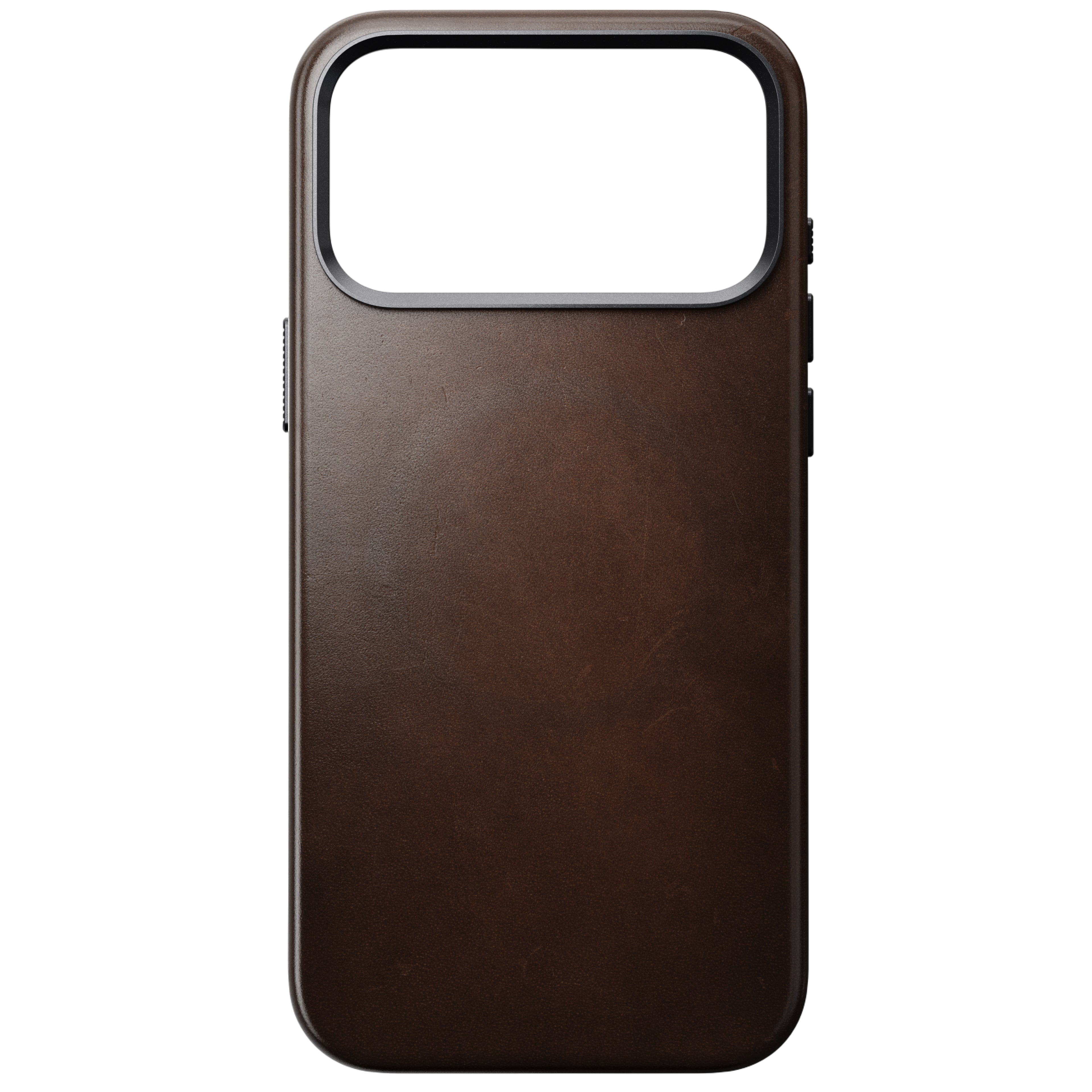 Nomad Traditional Leather Case for iPhone 17 Pro (Horween Leather) - Rustic Brown