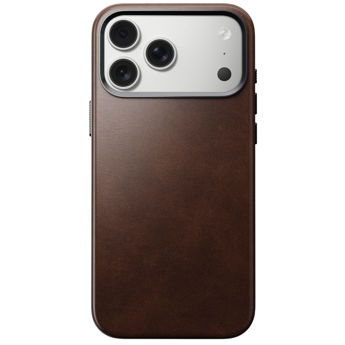 Nomad Traditional Leather Case for iPhone 17 Pro Max (Horween Leather) - Rustic Brown