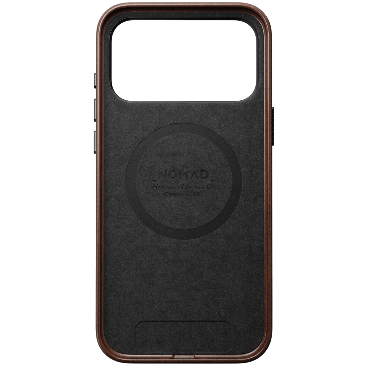 Nomad Traditional Leather Case for iPhone 17 Pro Max (Horween Leather) - Rustic Brown