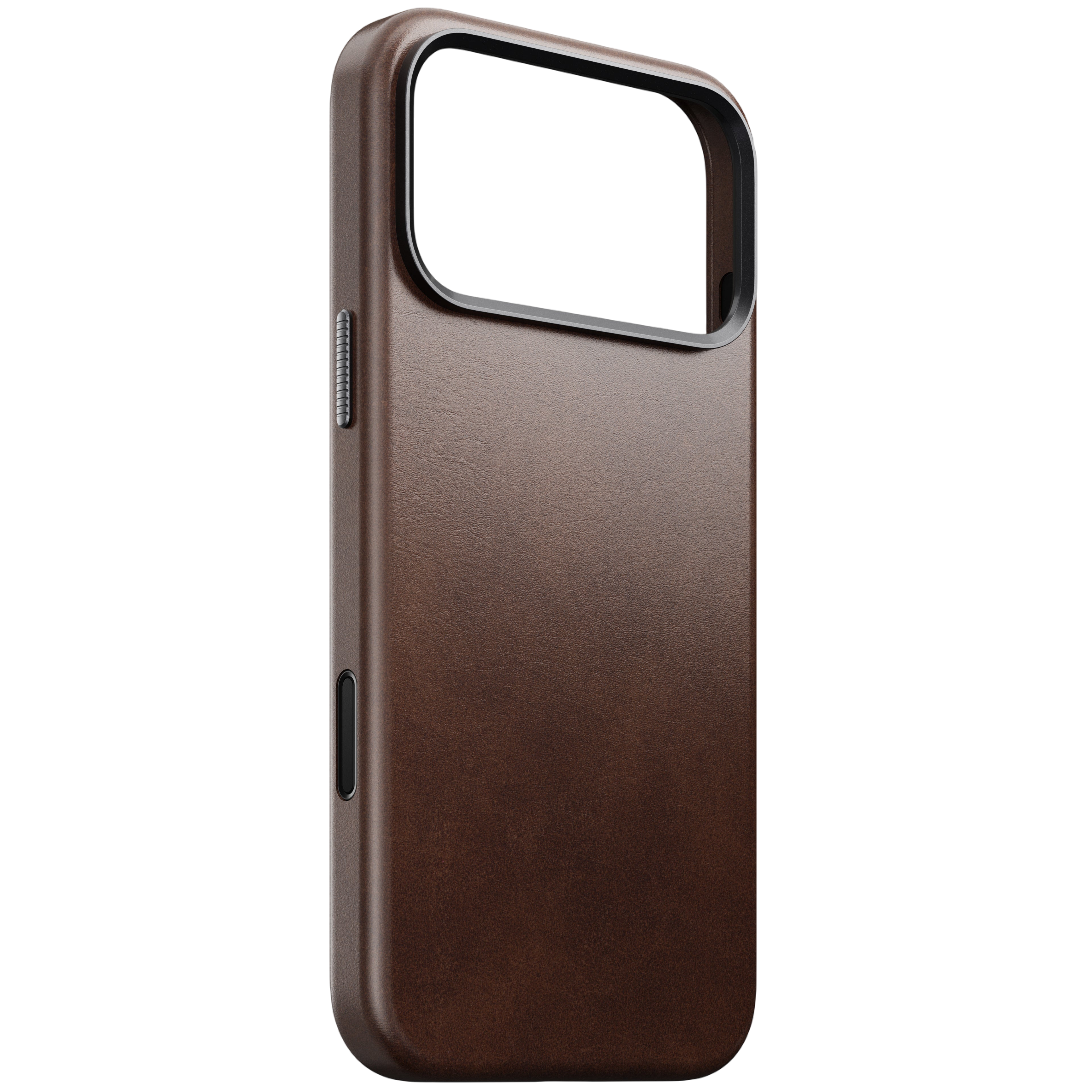 Nomad Traditional Leather Case for iPhone 17 Pro (Horween Leather) - Rustic Brown