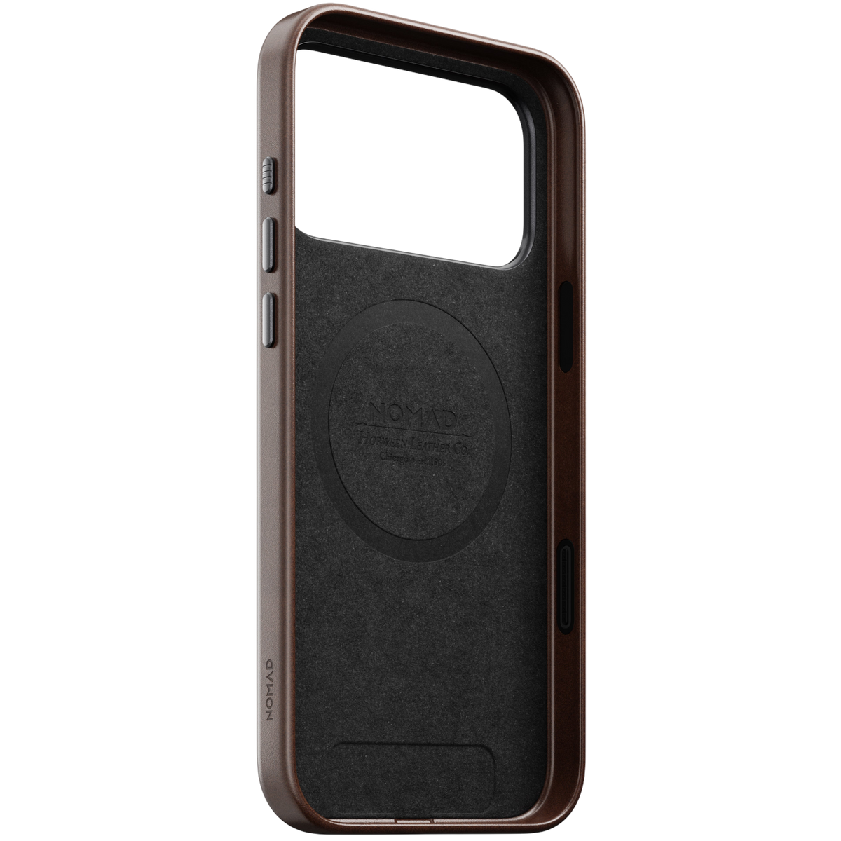 Nomad Traditional Leather Case for iPhone 17 Pro Max (Horween Leather) - Rustic Brown