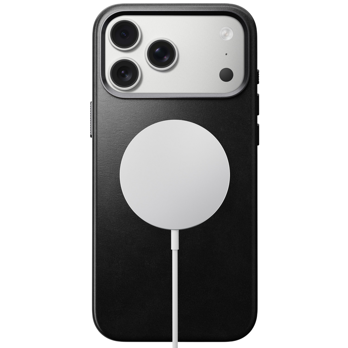 Nomad Traditional Leather Case for iPhone 17 Pro Max (Horween Leather) - Black #color_black