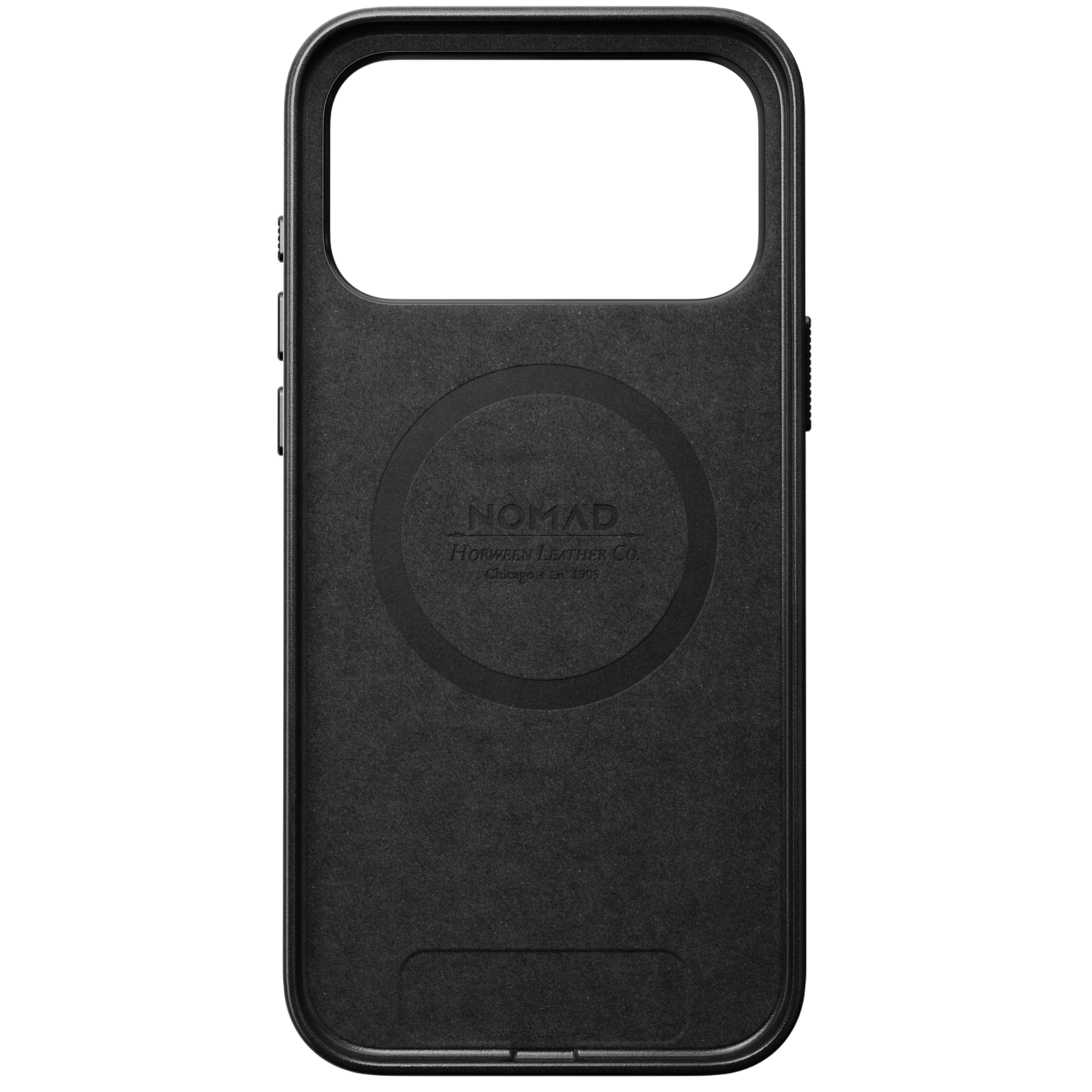 Nomad Traditional Leather Case for iPhone 17 Pro (Horween Leather) - Black