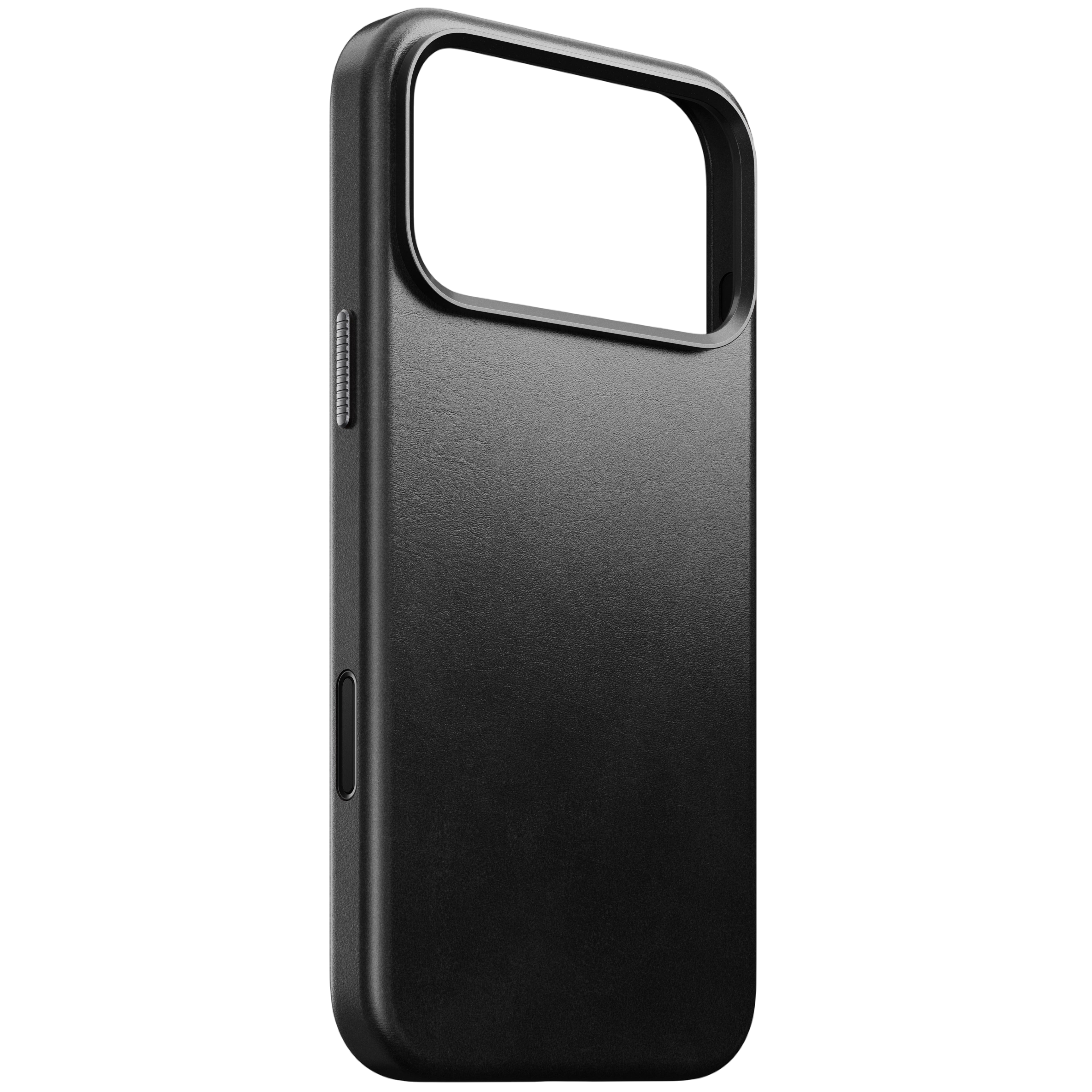 Nomad Traditional Leather Case for iPhone 17 Pro (Horween Leather) - Black #color_black
