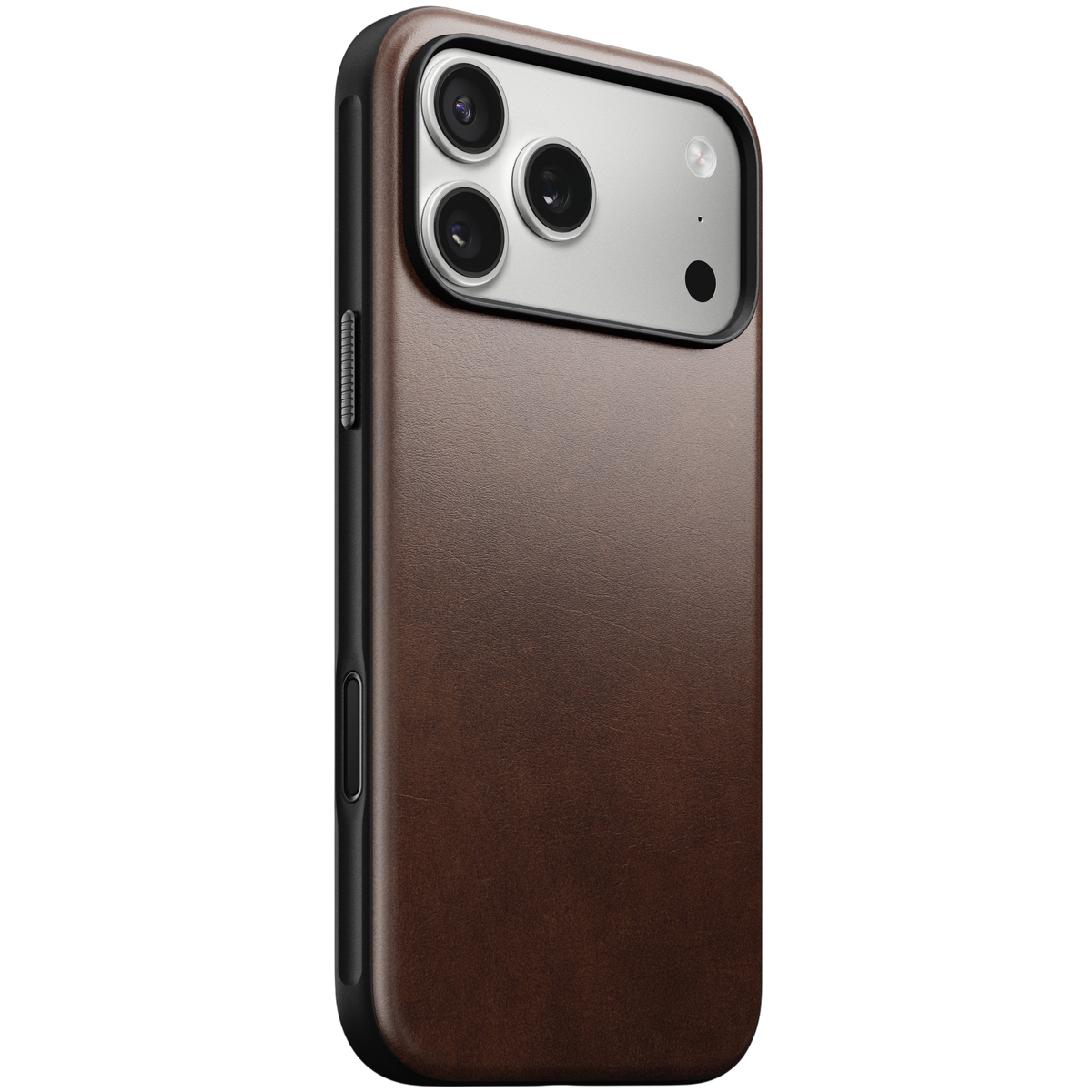 Nomad Modern Leather Case for iPhone 17 Pro Max (Horween Leather) - Rustic Brown #color_rustic-brown