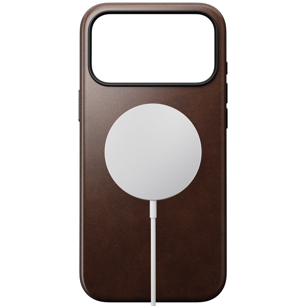 Nomad Modern Leather Case for iPhone 17 Pro Max (Horween Leather) - Rustic Brown #color_rustic-brown
