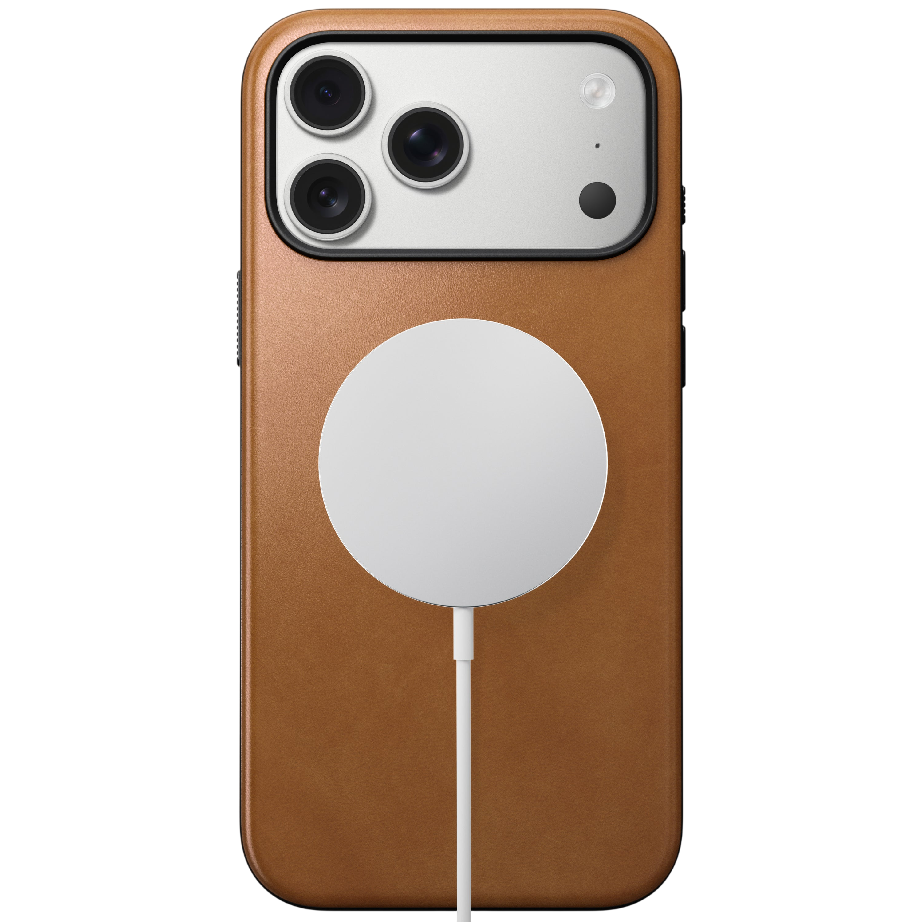 حافظة جلدية حديثة من Nomad لهاتف iPhone 17 Pro (جلد Nomad)