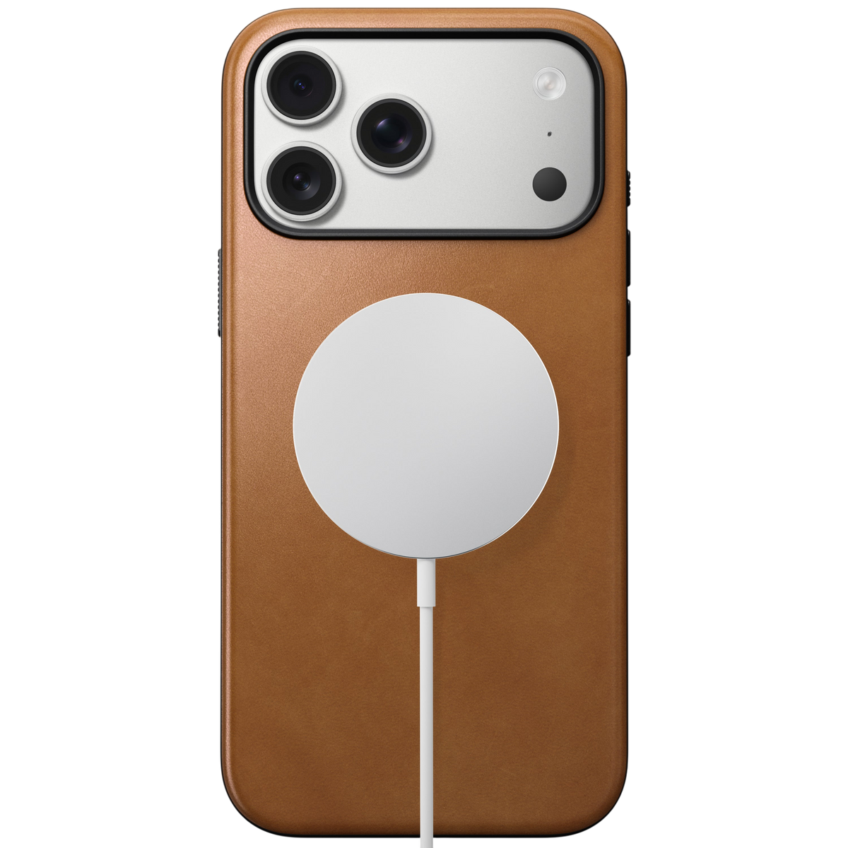 Nomad Modern Leather Case for iPhone 17 Pro Max (Nomad Leather) - English Tan
