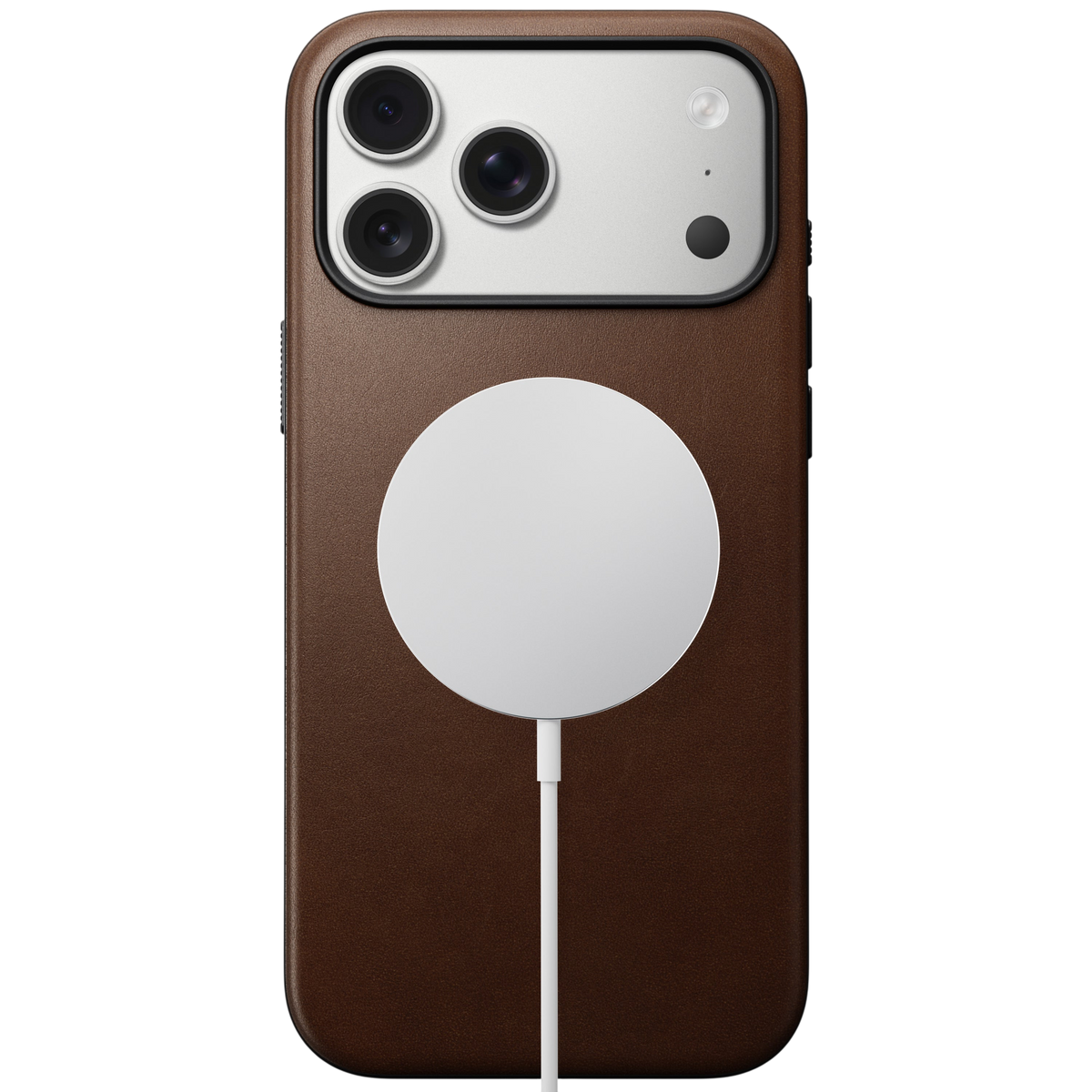 Nomad Modern Leather Case for iPhone 17 Pro Max (Nomad Leather) - Brown