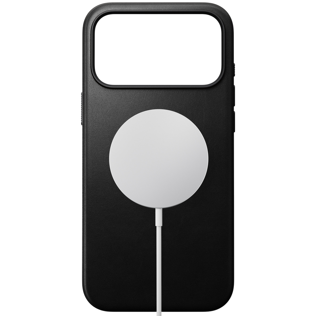 Nomad Modern Leather Case for iPhone 17 Pro Max (Nomad Leather) - Black